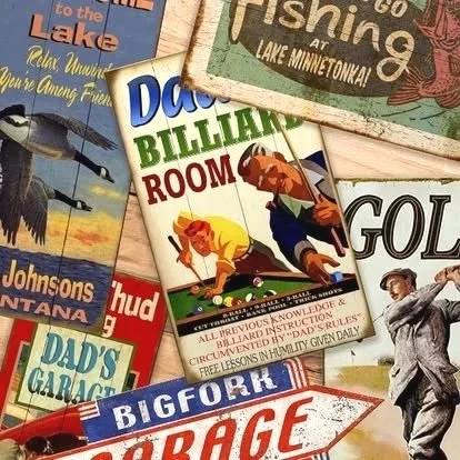 NEW Old Wood Signs Vintage + Classic + Artist Collections