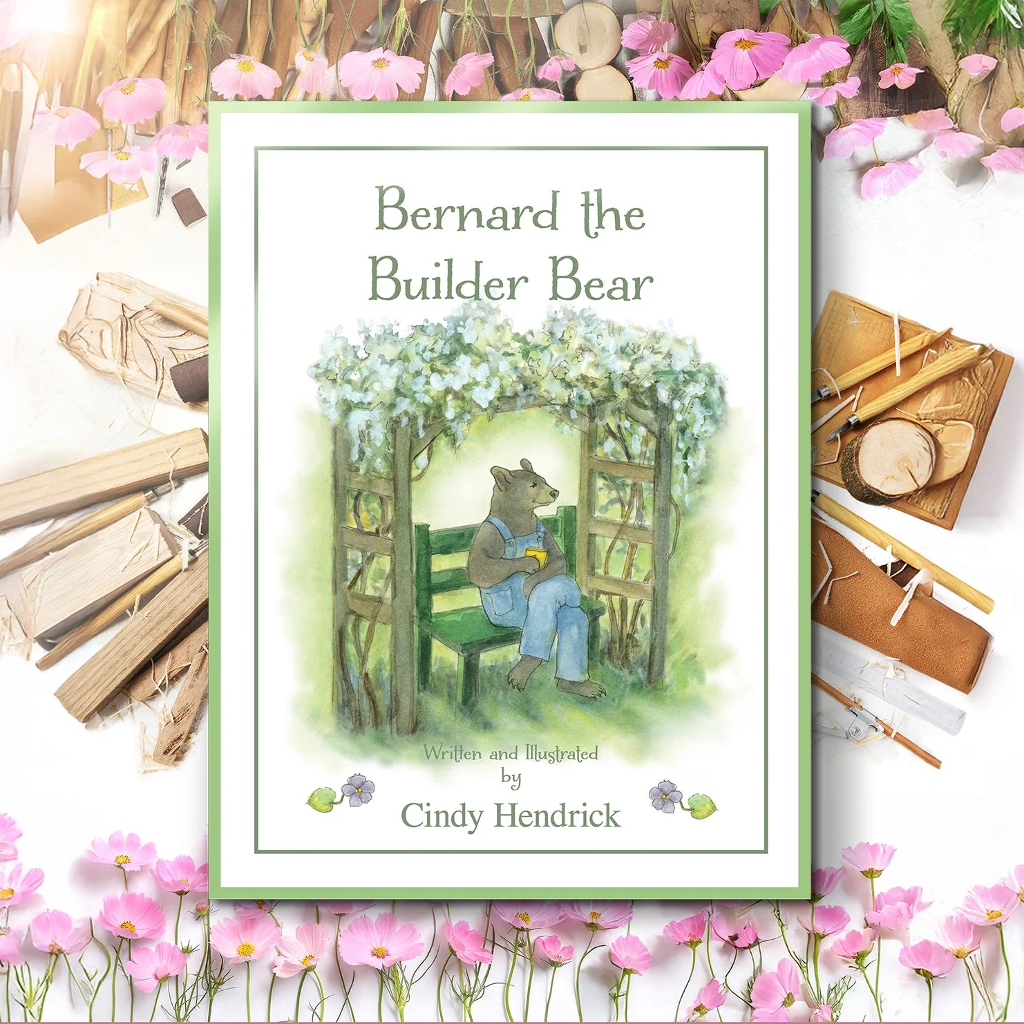 Woodfield Press LLC  Bernard The Builder Bear Paperback Book 