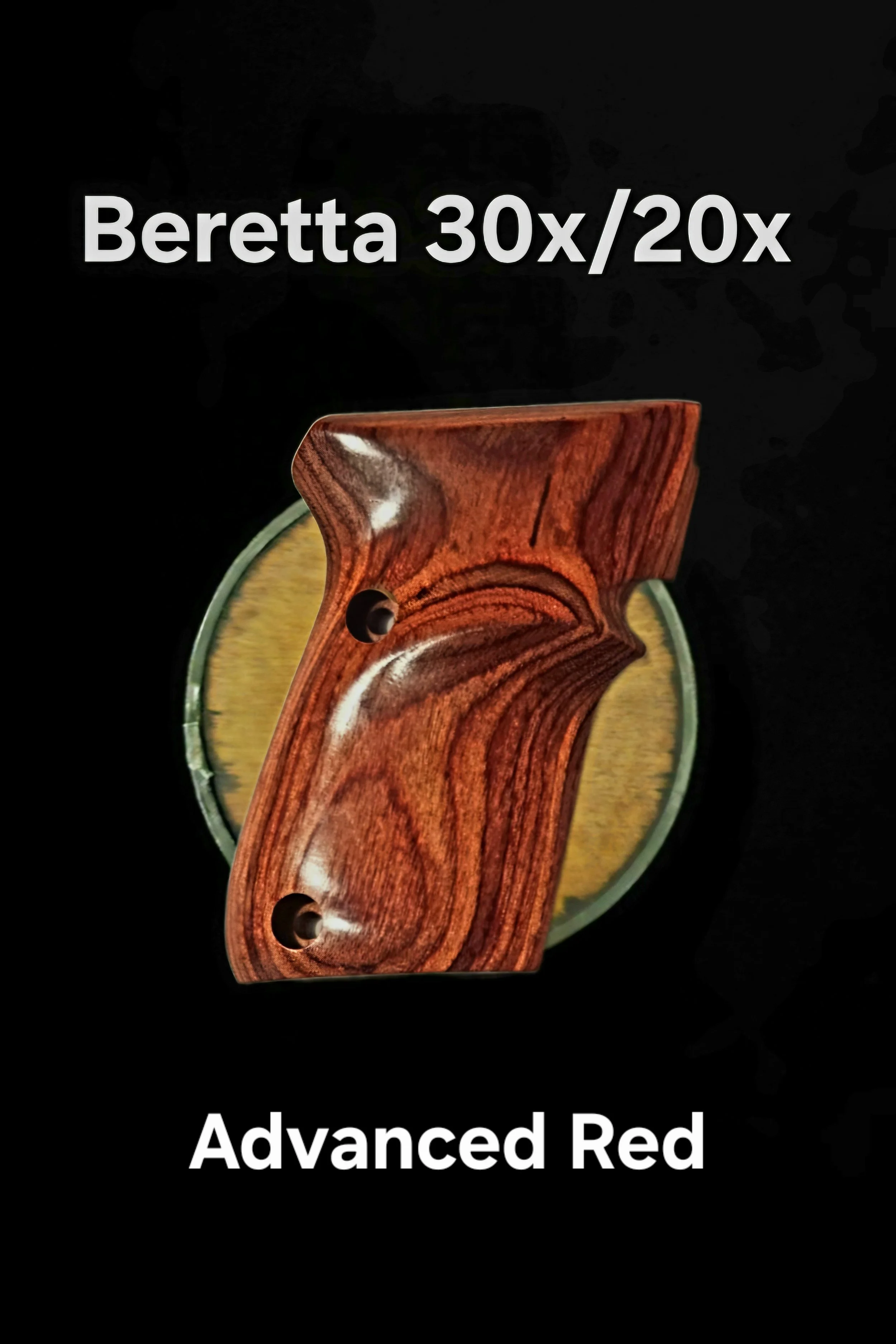 Beretta 30x - 20x Custom Wood Fingerledge Panel Red-Wood