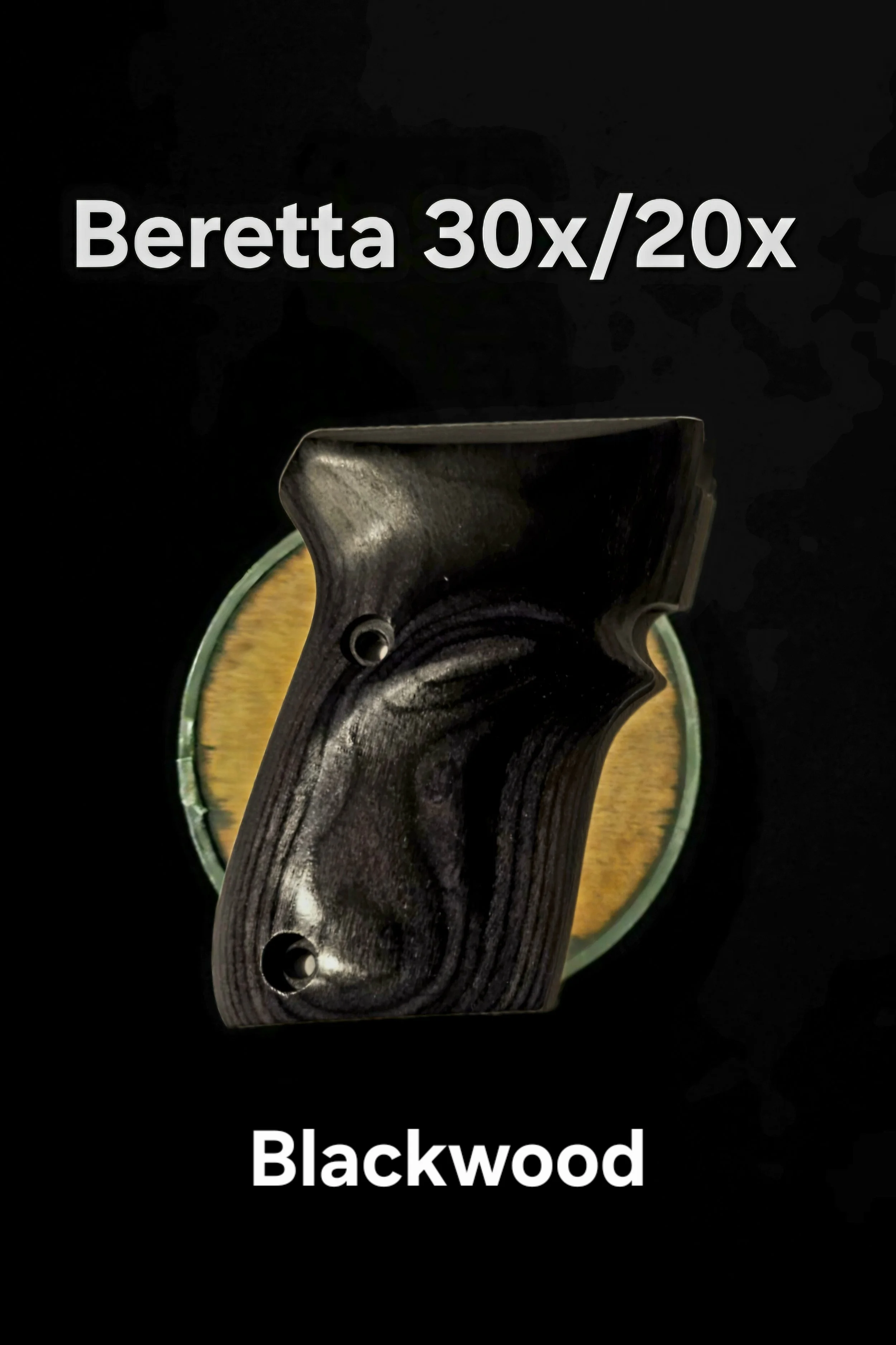 Beretta 30x - 20x Custom Wood Fingerledge Panel Blackwood