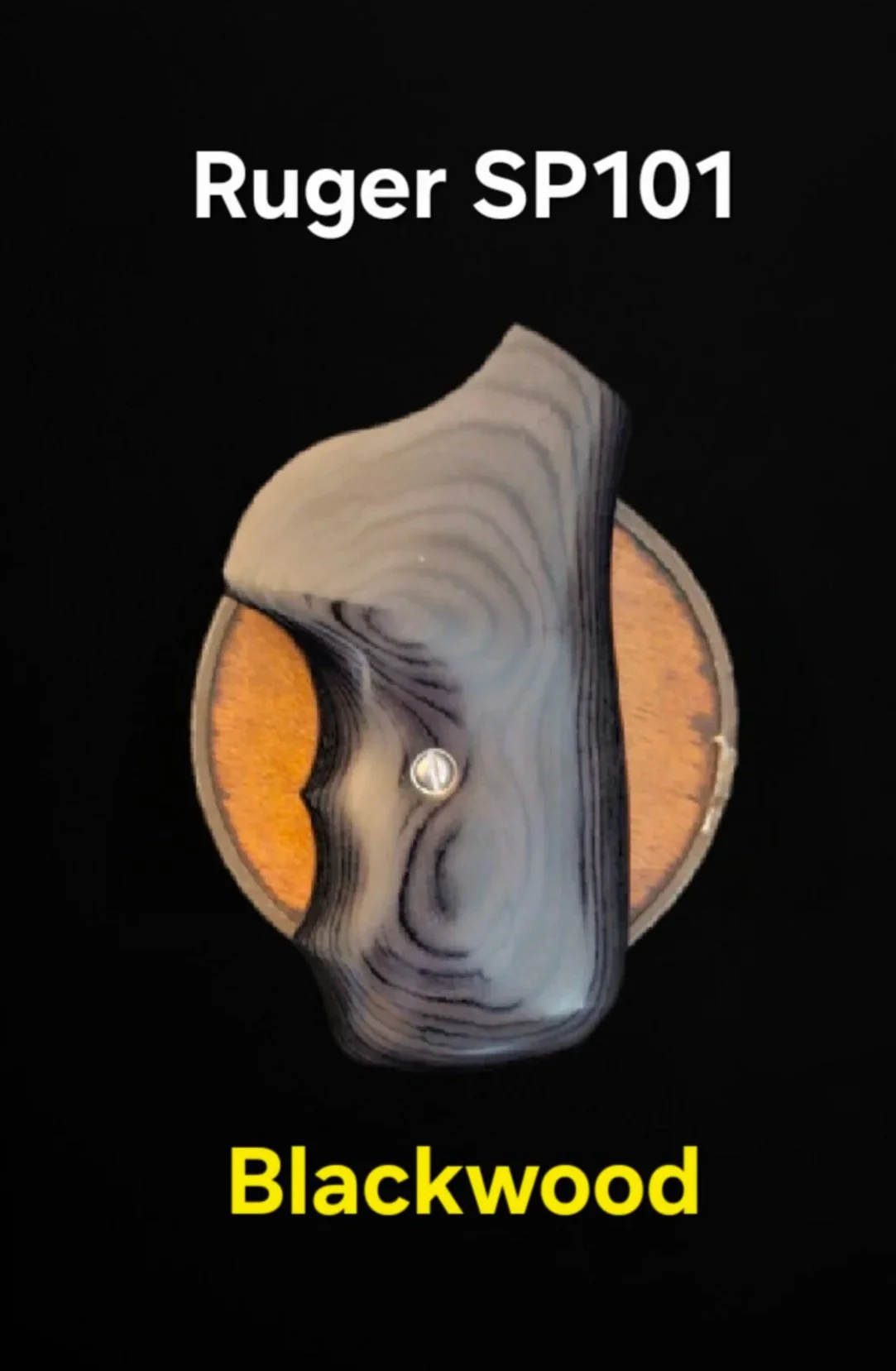Ruger SP101 FGT OS Fingergroove Grips Blackwood (Copy)