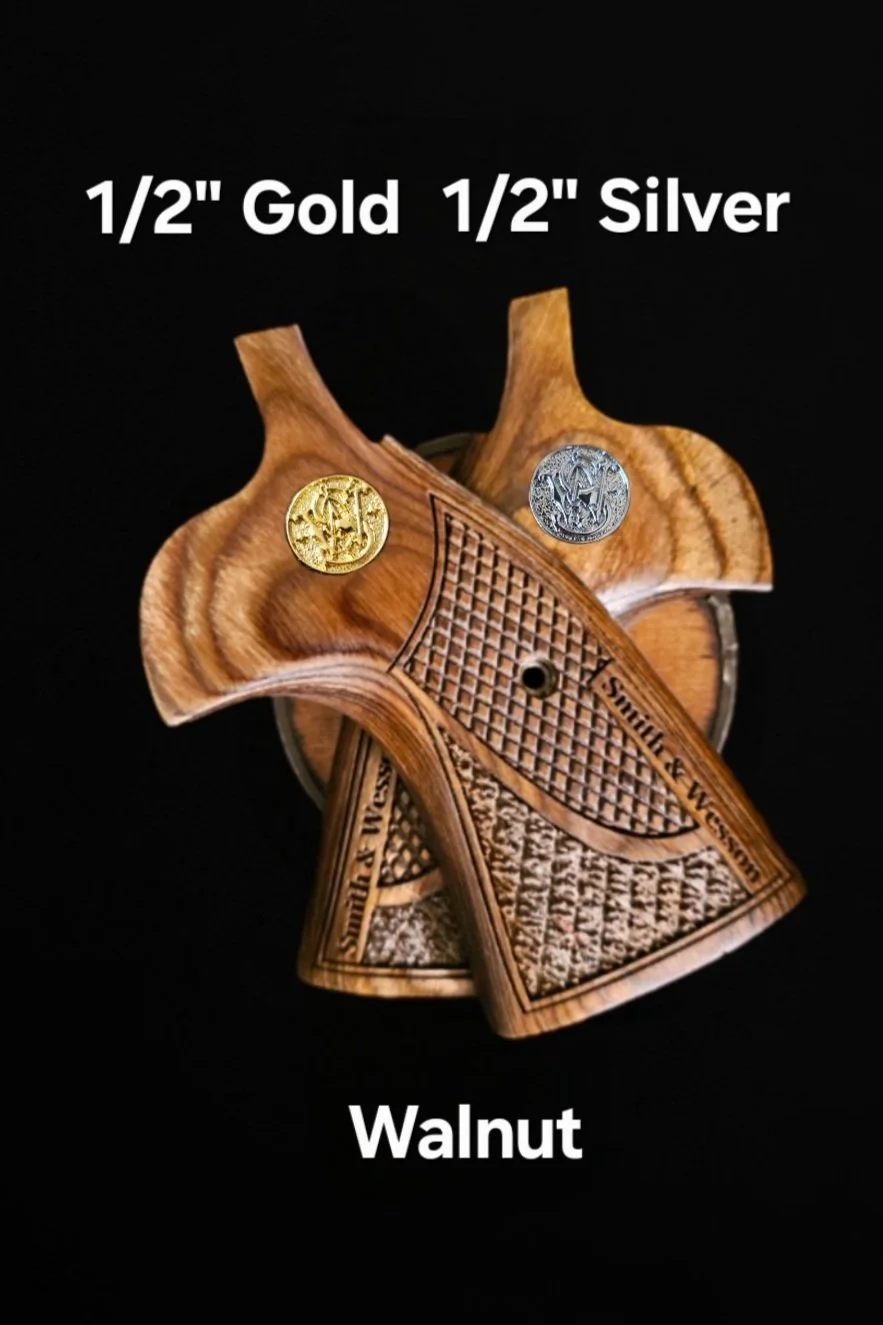Target Grips — HRV Grips® Pre-Designed Wood, Bonded Ivory, and