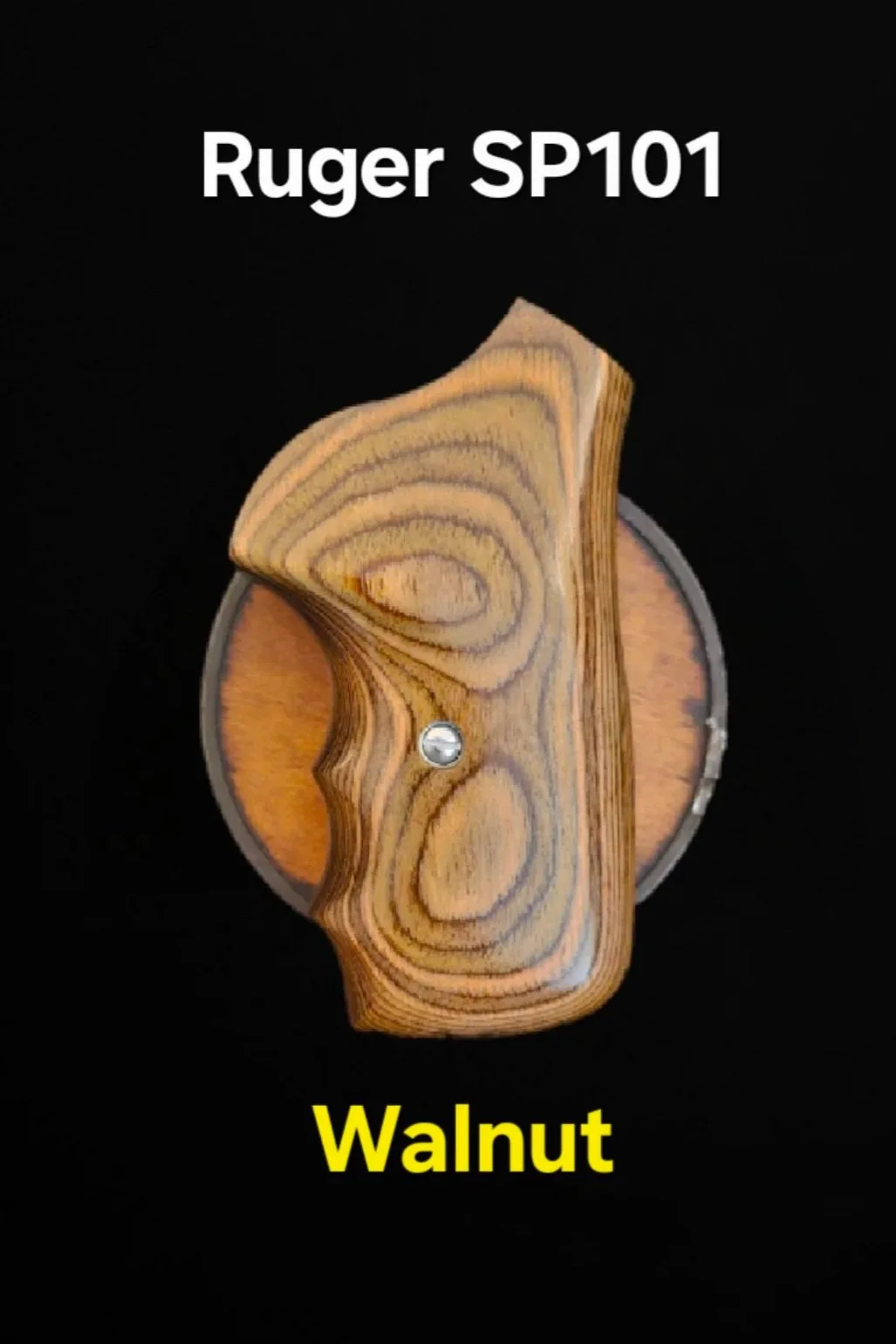 Ruger SP101 FGT OS Fingergroove Grips Walnut (Copy)