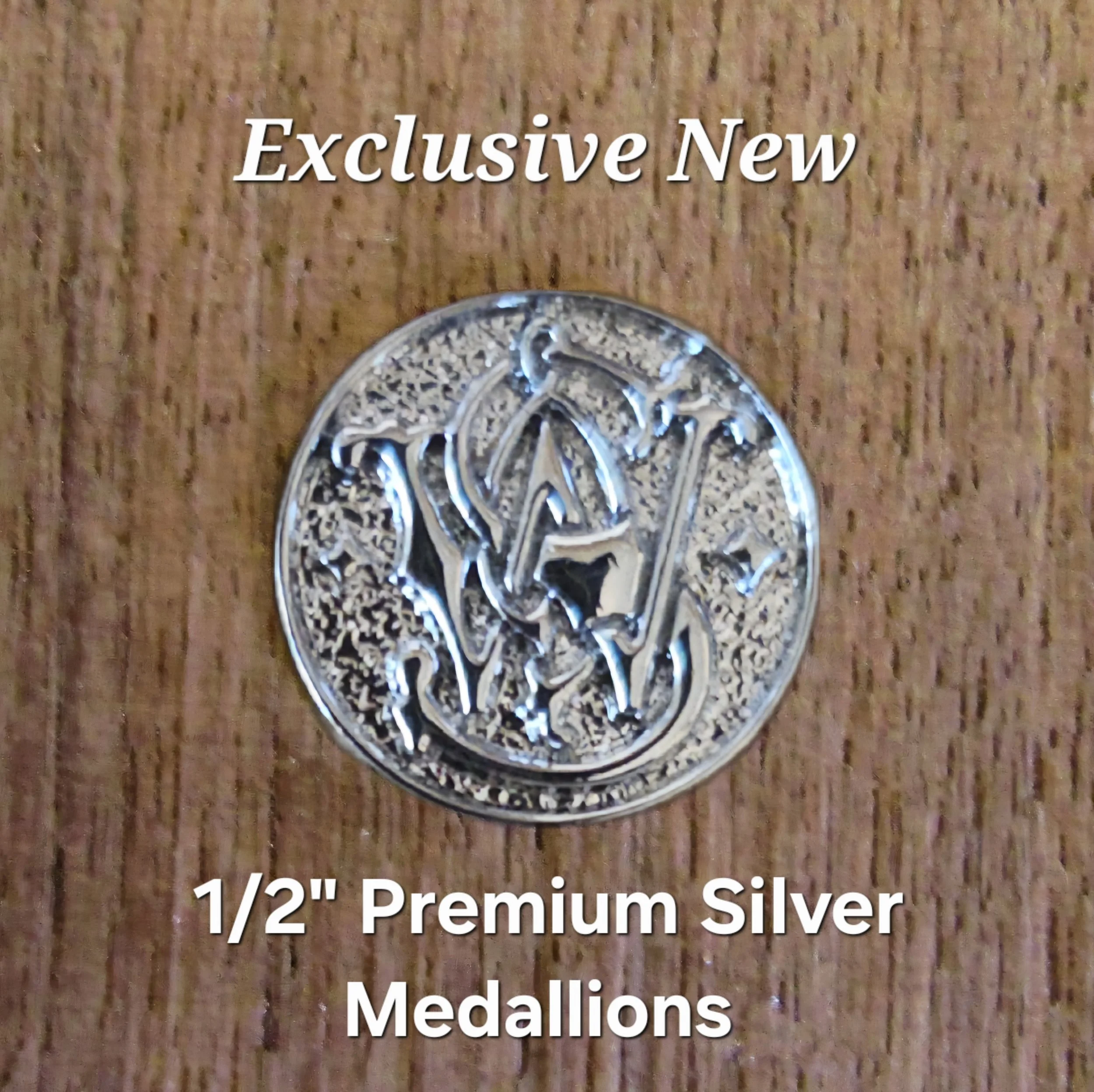 S&W 1/2" Premium Silver Medallions