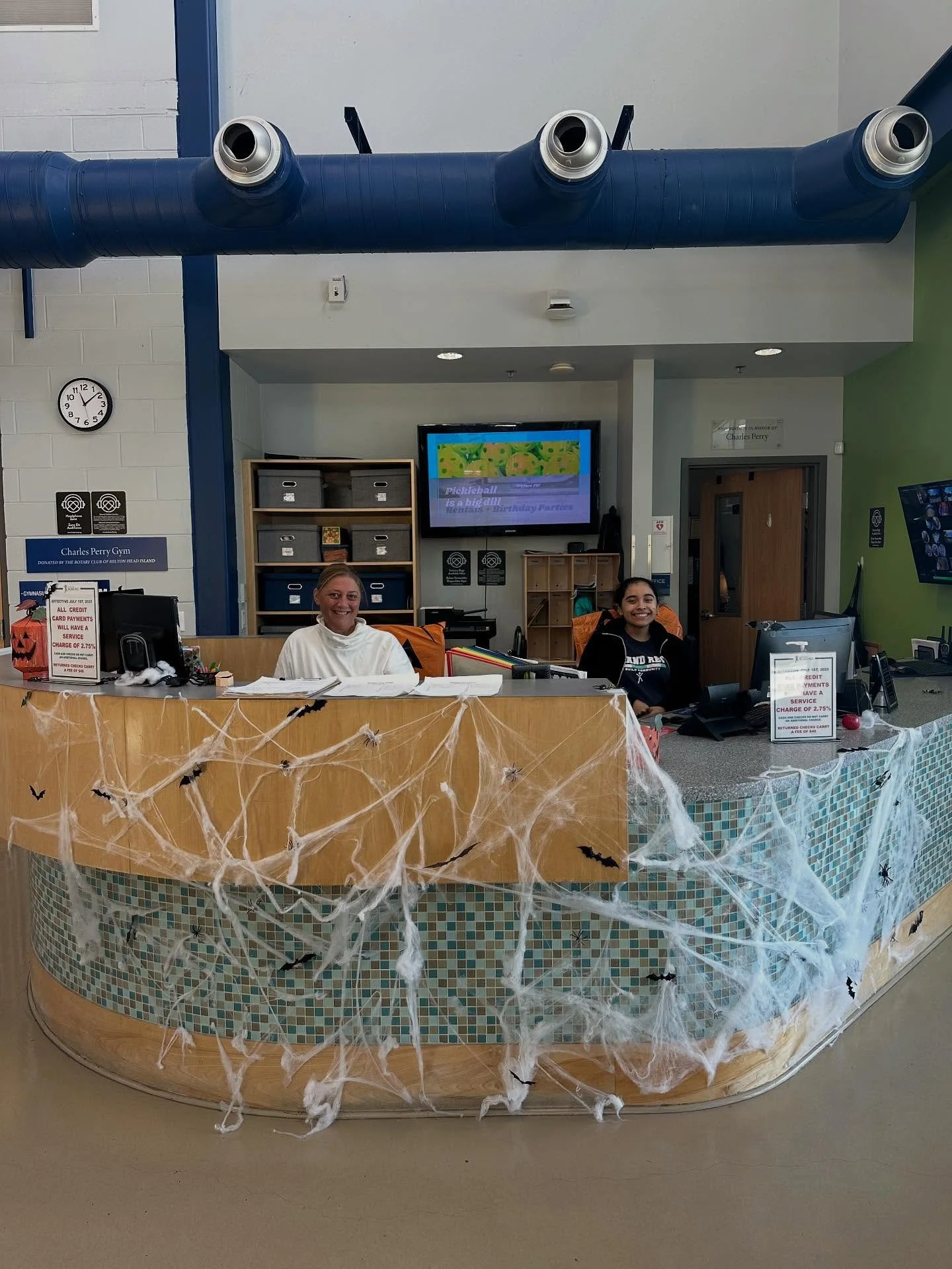 The Rec is looking spooktacular! 👻 🎃 🦇