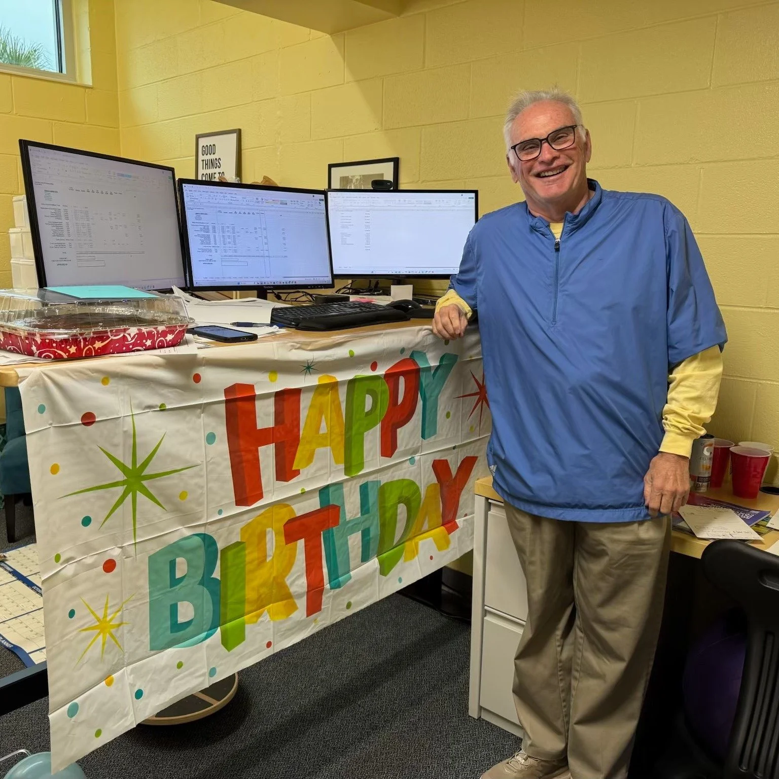 It's Frank's birthday! Happy Birthday to our fearless leader of thirty-three years 🤯 and as a birthday present (to us all tbh) we're celebrating his retirement with our &quot;12 Days of Frank-mas&quot; series starting Monday! Join us as we look back