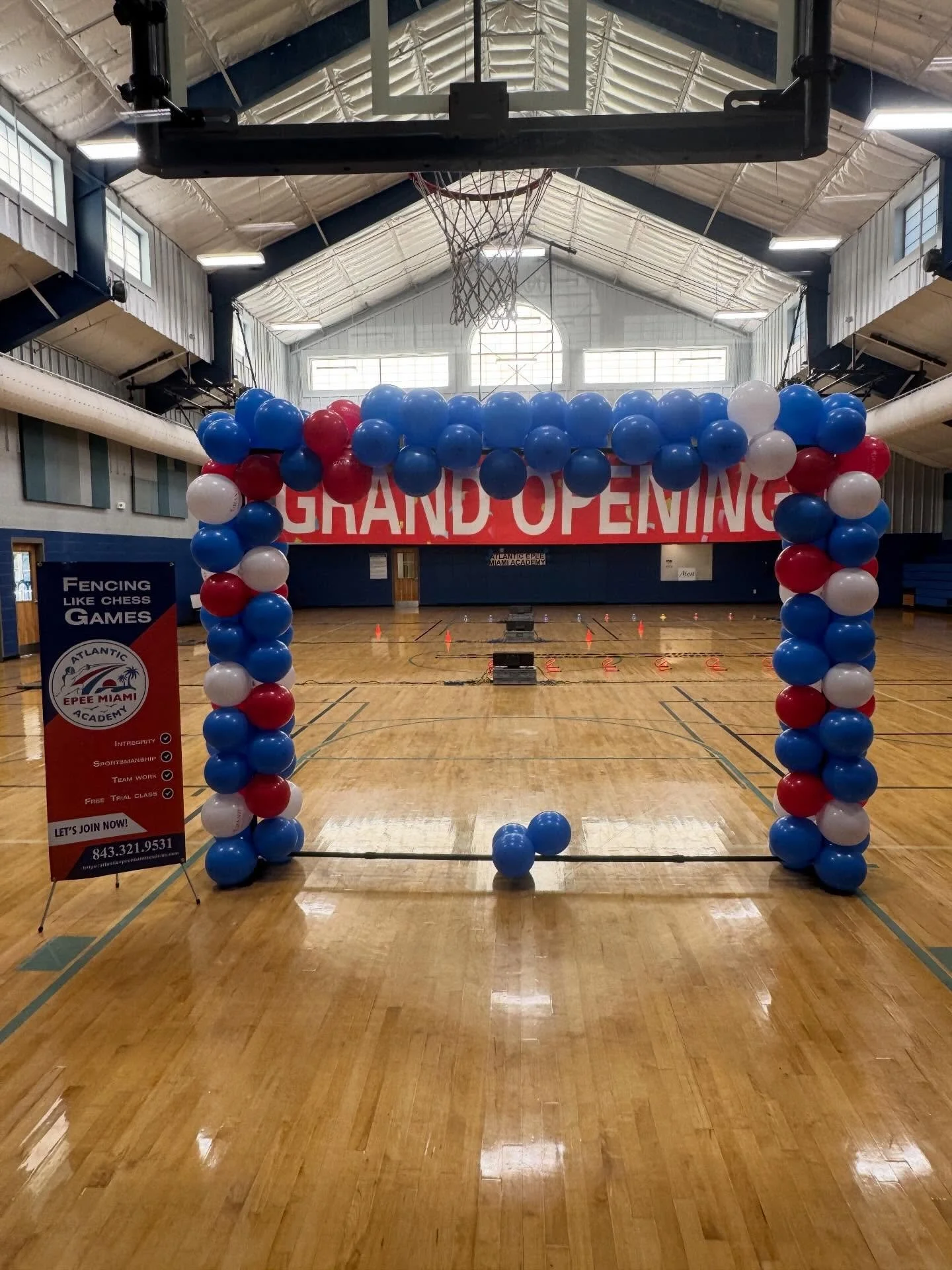 We are thrilled to welcome Atlantic Epee Miami Academy to Island Rec! Stop by tonight at 6 to learn more or go to islandreccenter.org/fencing
