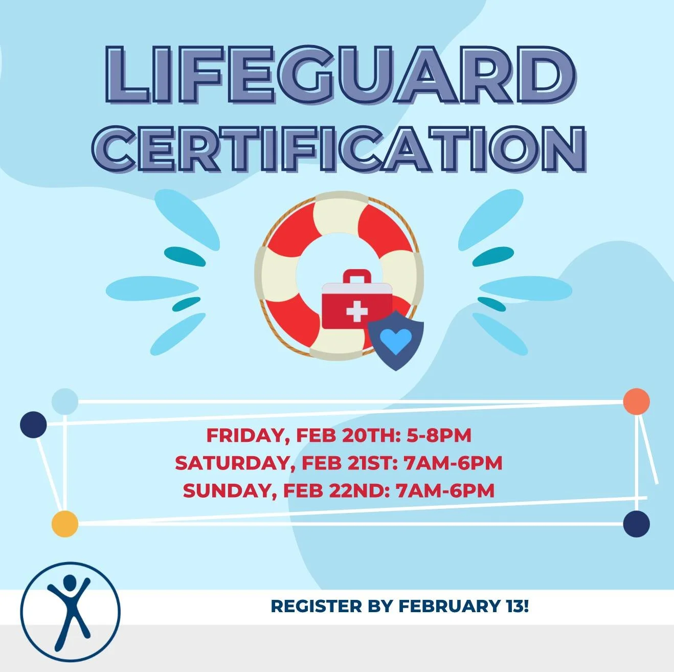Join us February 20-22 to become a lifeguard! islandreccenter.org/red-cross-certifications