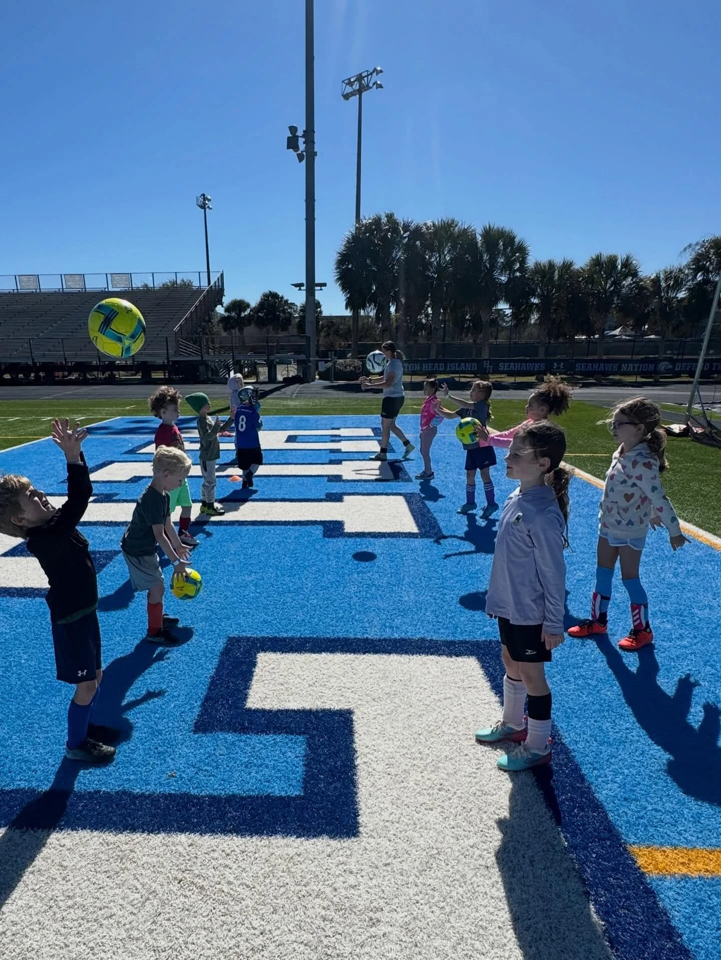 Our pre-season Rec Soccer Clinic was a huge hit! Special thanks to the HHIHS for access to &ldquo;The Nest&rdquo; and to the Varsity Male &amp; Female athletes. Sign up for Rec Soccer and Rec Soccer Plus before it&rsquo;s too late! Islandreccenter.or