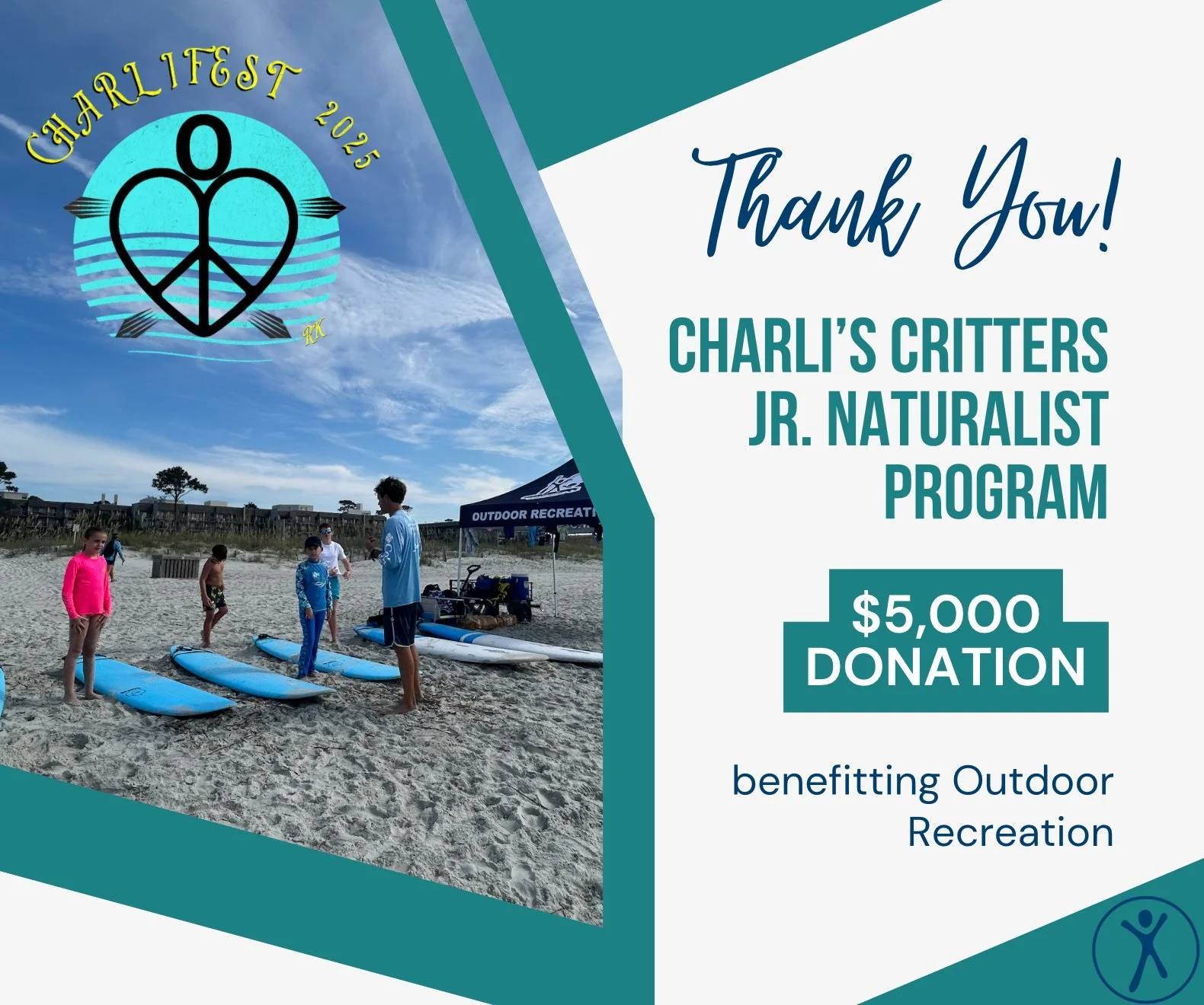 We are proud to share that Charli&rsquo;s Critters Jr. Naturalist Program has generously donated $5,000 to support the Outdoor Recreation Department at the Island Recreation Center.

This gift from founders Bryan and Daisy Bobinchuck will directly ex