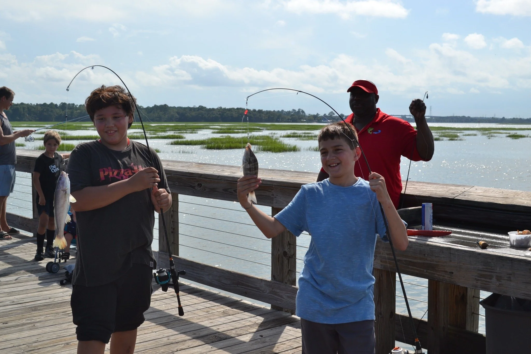 Community Fishing March 27 at 5! Come learn about March Local inshore fish - Redfish, Trout, and Black Drum: islandreccenter.org/fish