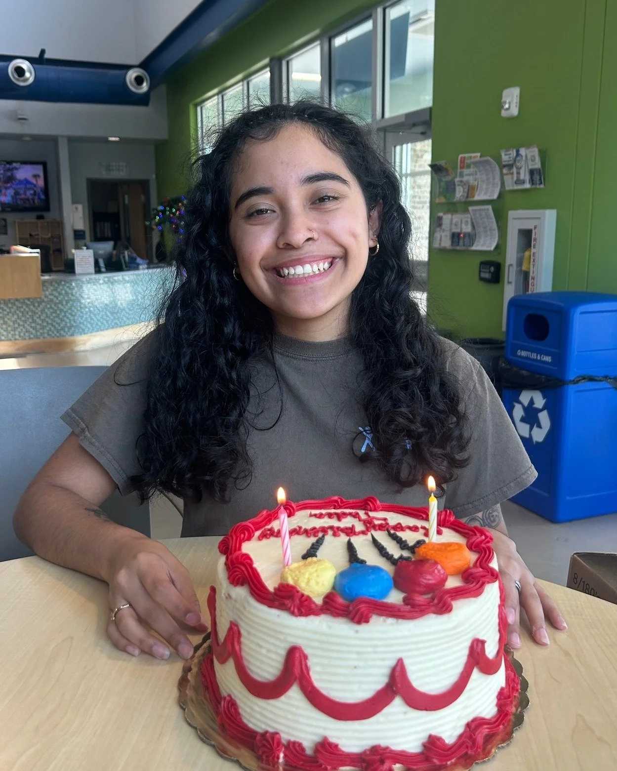 Happy Birthday Tadea! Another great front desk staffer 🎉