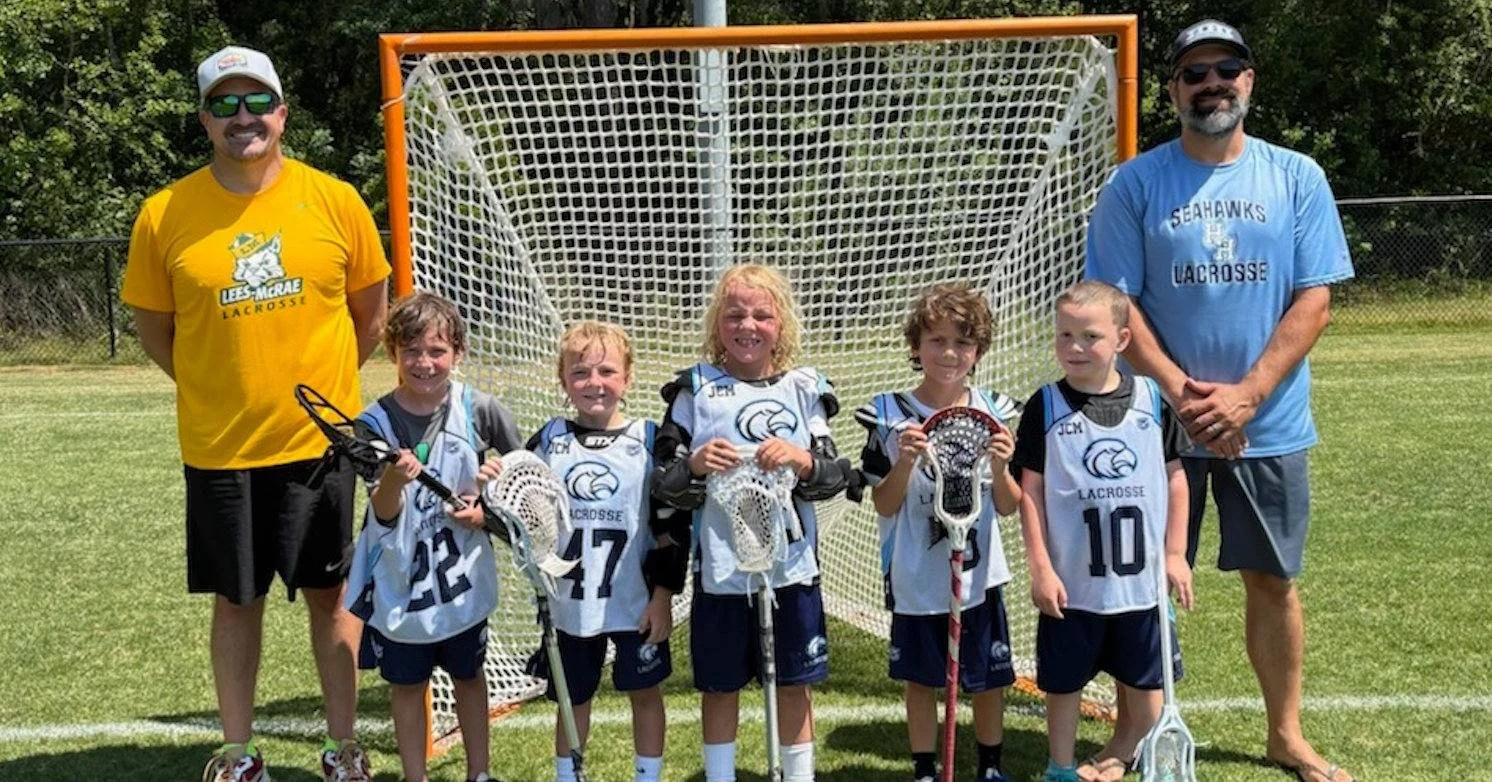 Give it up for our little laxers! 🥍