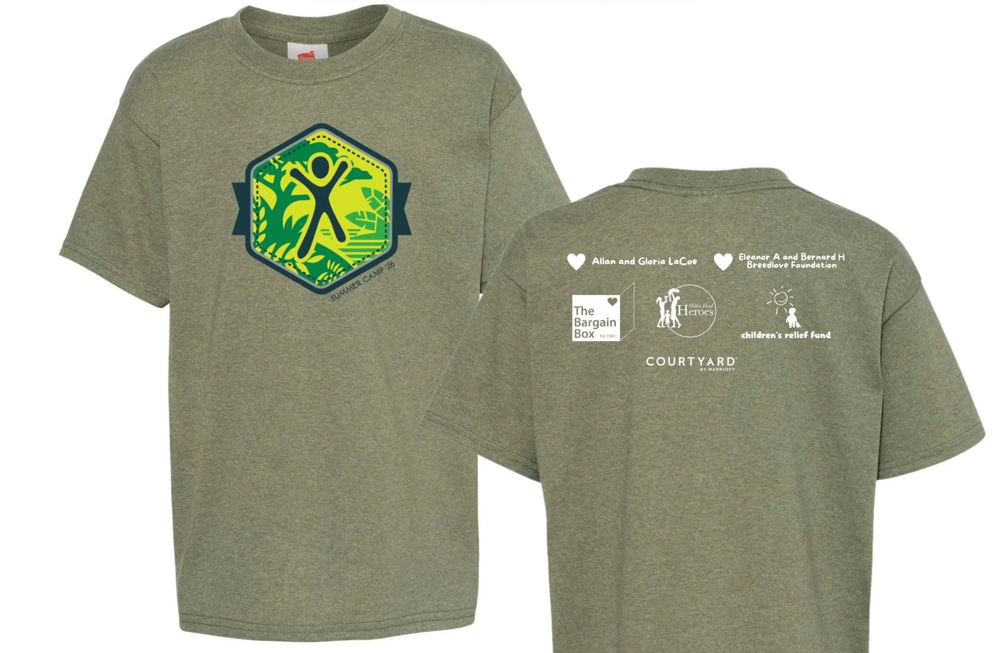 Take a look at our All Day Summer Camper Shirts! Want to add your logo to the back of our shirt? Fill out the paperwork by May 22 @ noon: https://tinyurl.com/4uh6yjnn
Over 300 shirts being distributed to campers!