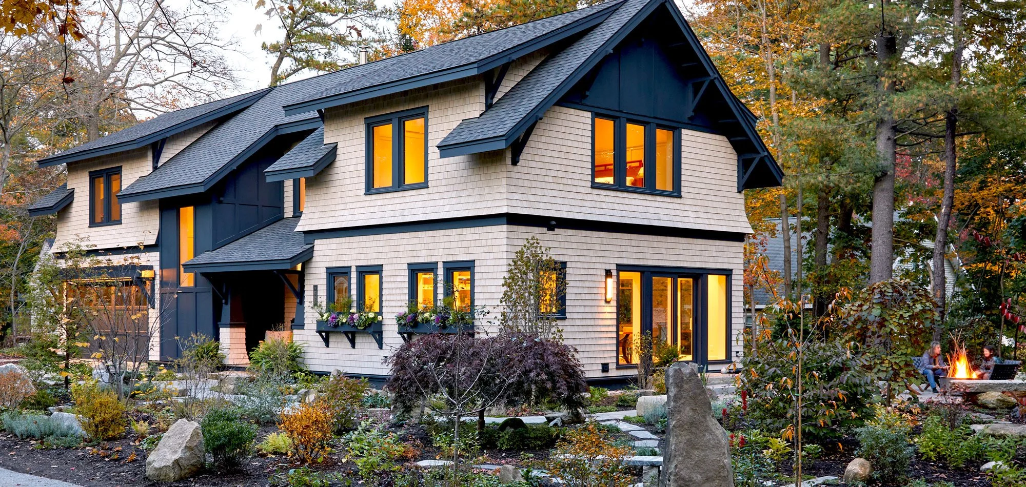 Juniper Design Build's Cape Haven house construction project exterior