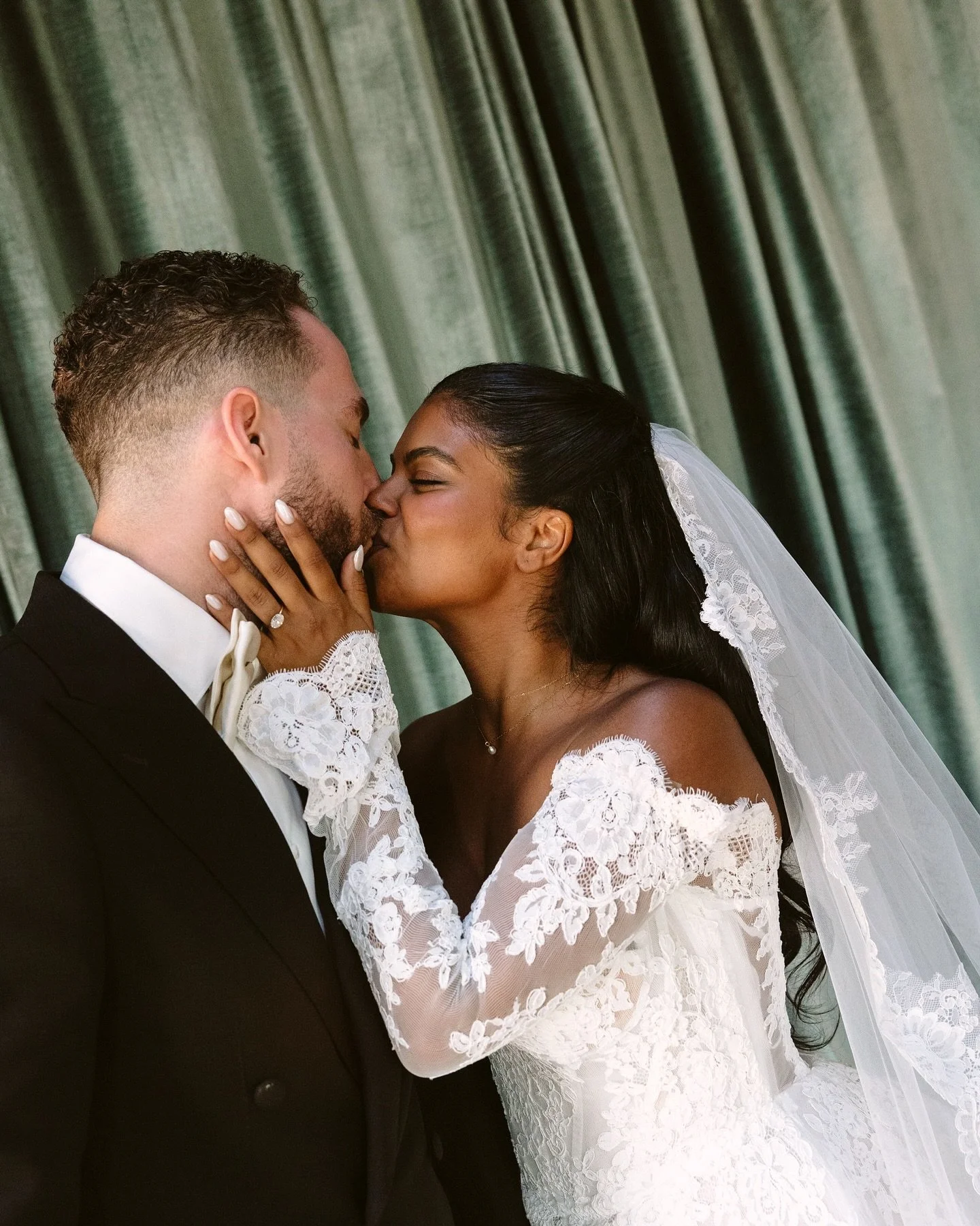 ladies + gentlemen&hellip;..the falvos 

venue - @deitybrooklyn 
dress - @pninatornai @kleinfeldbridal @gabimendznyc 
suit - @suitsupply @tristangarrity6 
videography - @hitchesandunions 
makeup - @simplysarajademakeupartist 
hair - @arianascanvas 
n