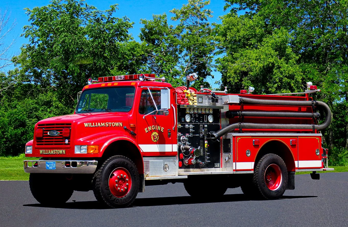 Image of Pierce four wheel drive truck