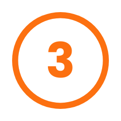 SQN GeoSciences Service Delivery Environmental Consulting An orange number 3 inside a circular border