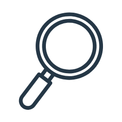 Magnifying glass icon