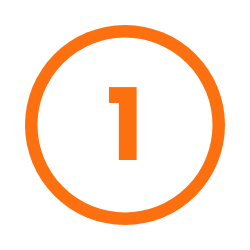 SQN GeoSciences Service Delivery Environmental Consulting An orange number 1 inside a circular border