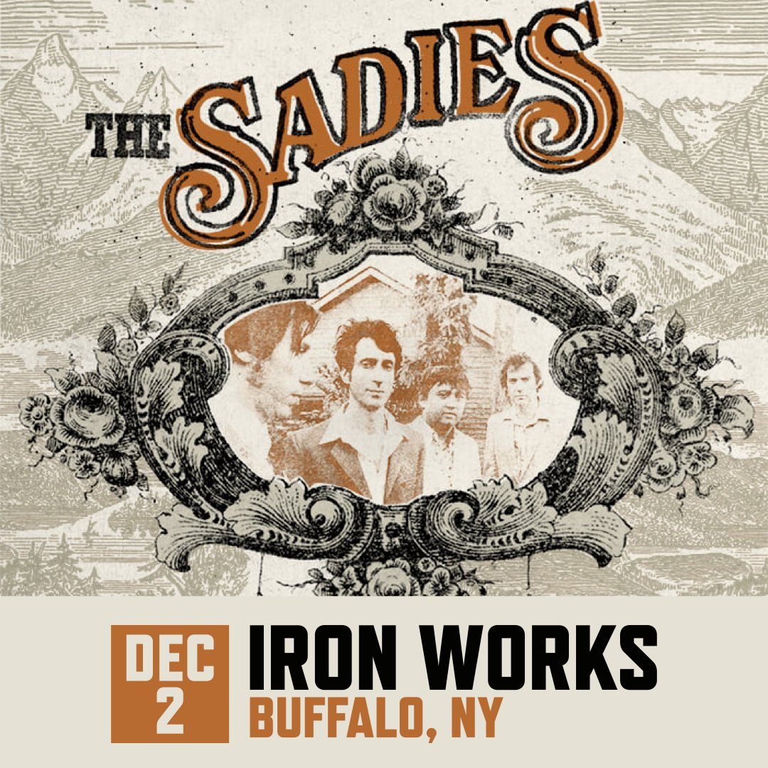 Hey Buffalo, the Sadies are heading your way on December 2 - Tickets are on sale now at https://www.thesadies.net/tour