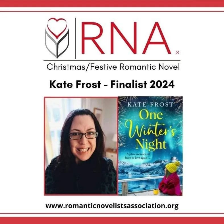 I've been sitting on this news for two months, so I'm absolutely delighted to be able to now share that One Winter's Night has been shortlisted for the @romanticnovelists' Romantic Novel of the Year Award in the Christmas/Festive Romantic Novel categ