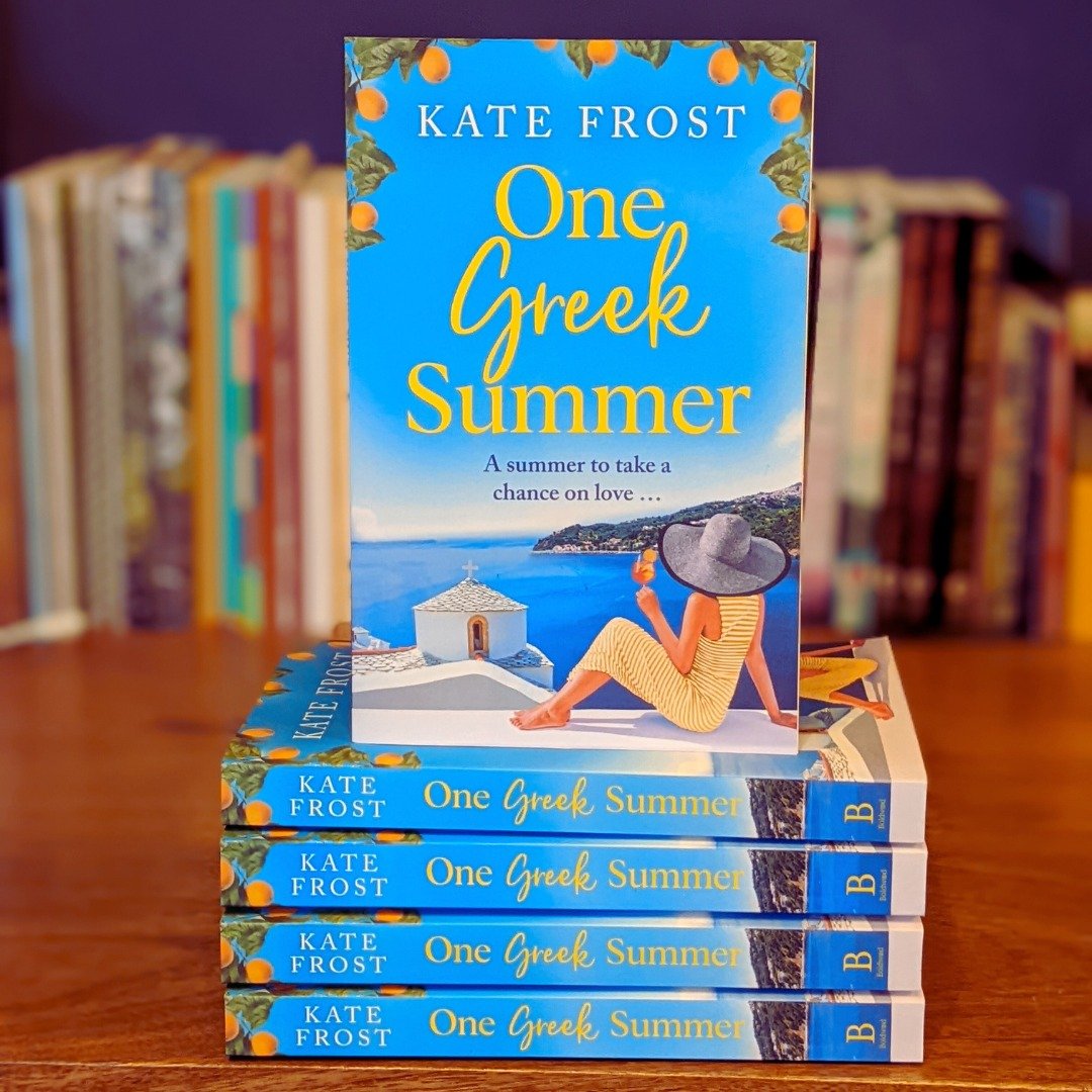 I've just noticed that the paperback version of One Greek Summer is currently reduced to just &pound;5 - not sure how long it will last but it's a bargain at half the price! Plus a good excuse to take a book stack photo. 😍

#paperbackbooks #bookstac