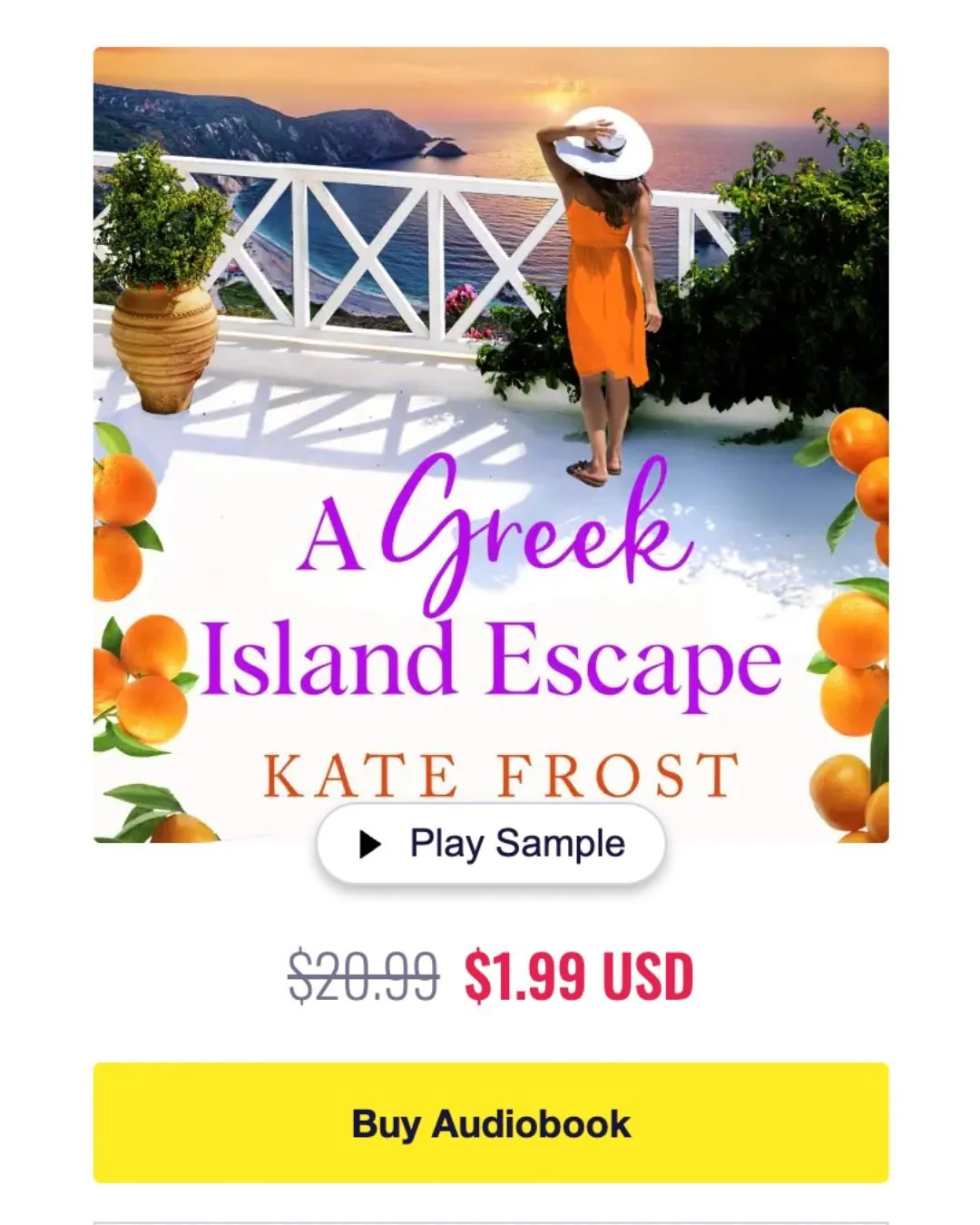 Xanthe&rsquo;s perfect life has fallen apart &mdash; but solace comes in the form of a recently inherited villa! Taking a break from her life in London to recuperate, she heads to the Greek island of Kefalonia to visit the property her godmother left