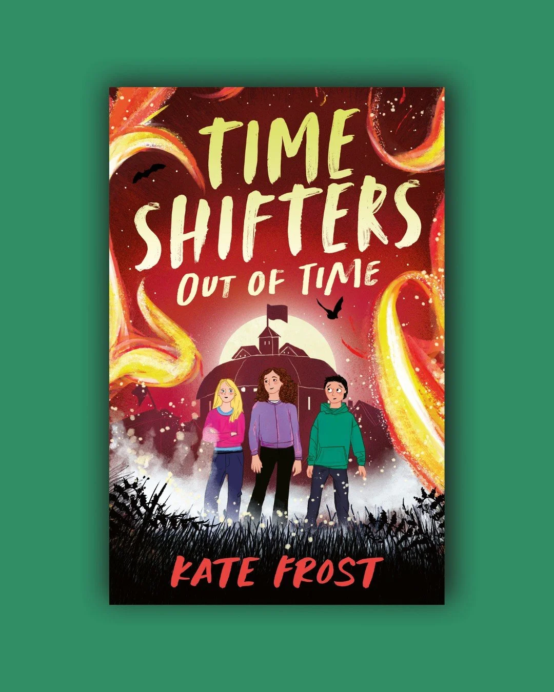 I thought the 5th November was an appropriate day to republish Time Shifters: Out of Time, the final book in the Time Shifters trilogy, with its stunning firey cover.

🔥🔥🔥

To save the future, they have to change the past.

Desperate to escape hun