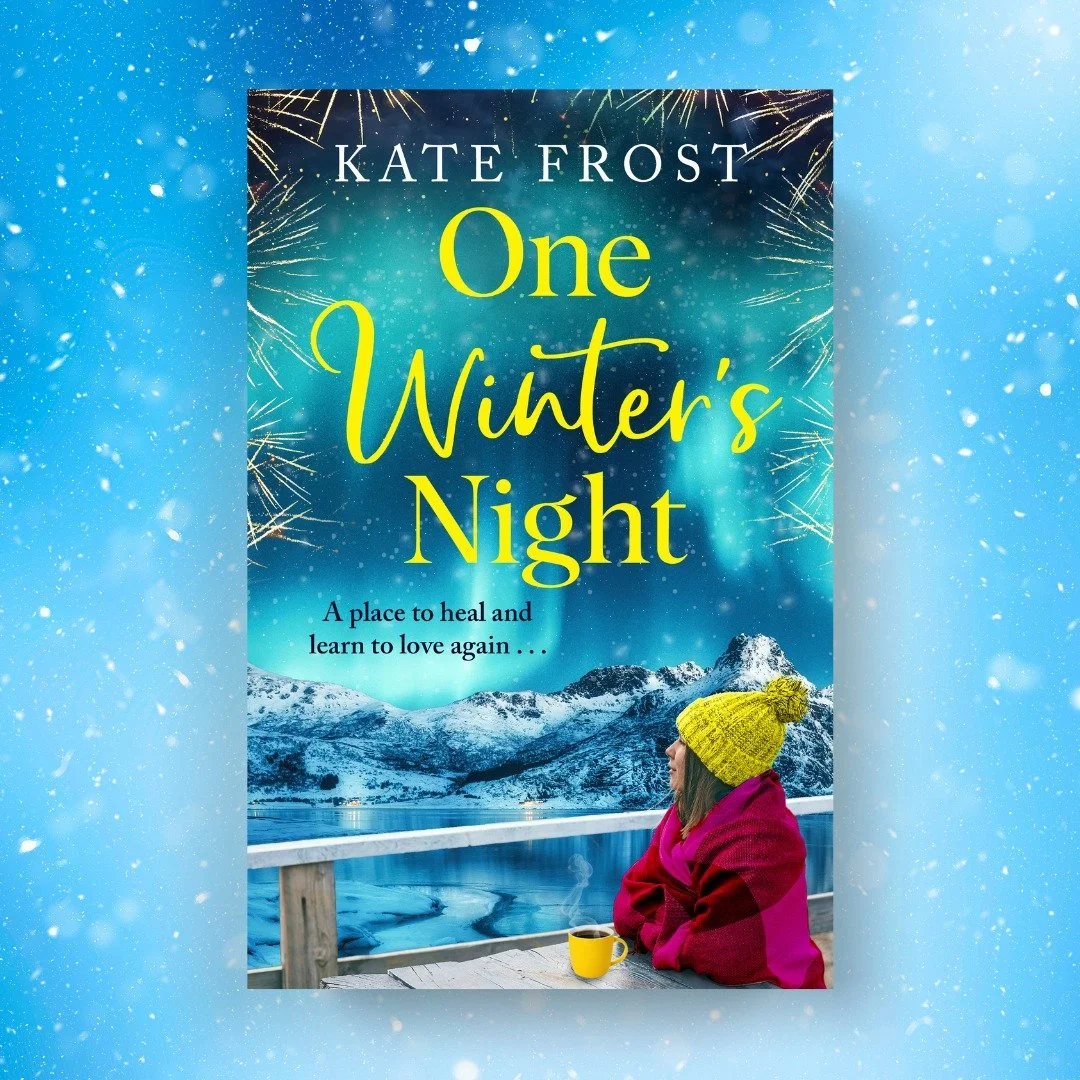 A book with snow on the cover (today's @theboldbookclub advent calendar challenge prompt). 

It has to be One Winter's Night set in Iceland over Christmas and New Year where there's an abundance of snow! I loved writing this book and loved our holida