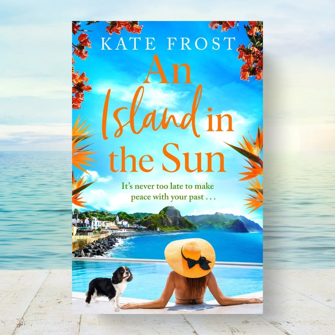 A book with an animal on the cover (today's Bold Book Club's advent calendar challenge): An Island in the Sun - oh, and look out for the cover reveal for One Scottish Summer this Saturday which might just feature another dog on the cover. 😊

And I c