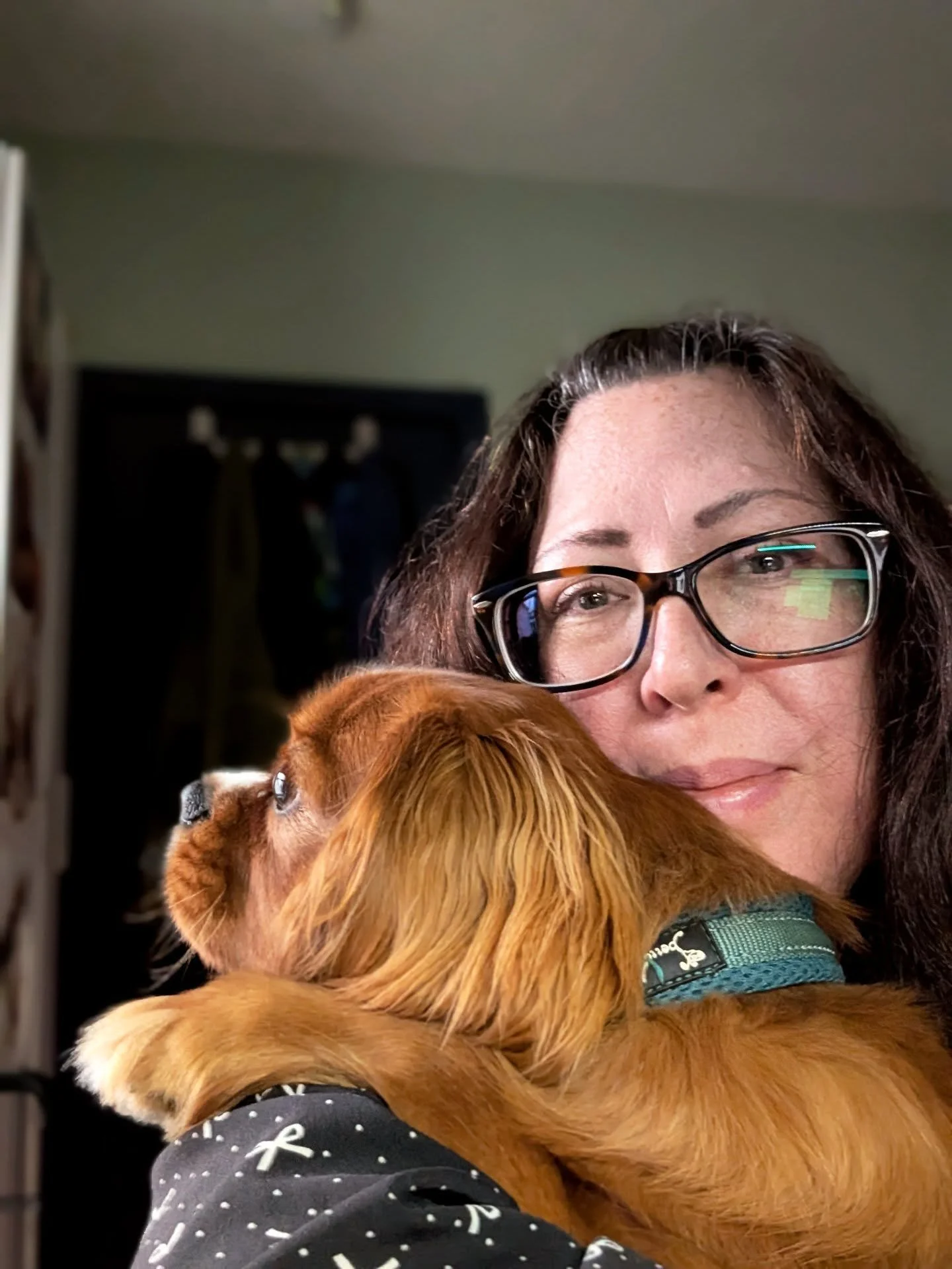 Someone wanted cuddles. ❤️