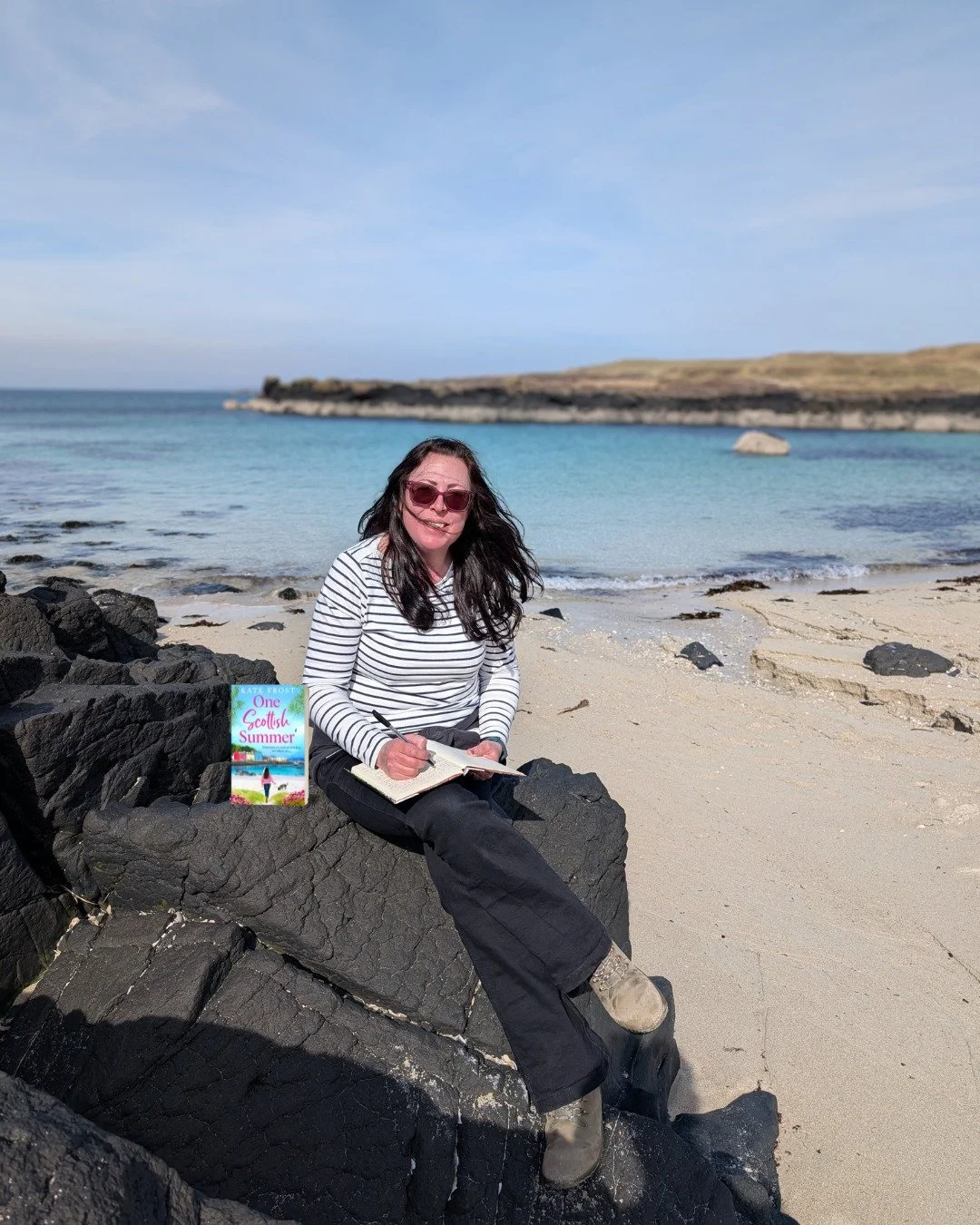 It's publication day for One Scottish Summer, which also means I've reached the milestone of 20 novels published! 

One Scottish Summer is a slow burn romance, a quiet, thoughtful novel about friendship, self discovery and second chances set on the b