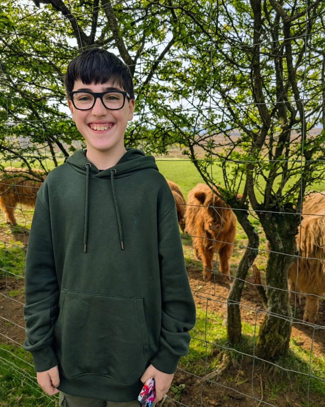 'For Leo and your love of Highland Coos thanks to our wonderful and adventurous holiday on the Isle of Mull!' 

It seemed only right to dedicate One Scottish Summer to my son! And Highland Cows really are adorable, the calves like fluffy teddy bears 