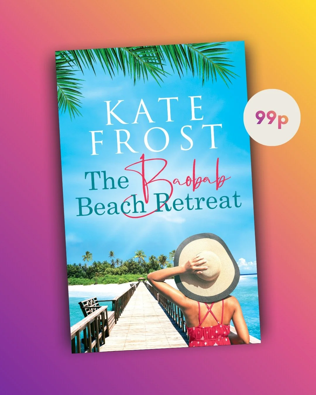 'A book that is not to be missed. Beautiful, well crafted story. Once started, very difficult to put down!' ⭐⭐⭐⭐⭐

The Baobab Beach Retreat is just 99p for two more days! 

An ex-husband, two potential lovers, one reckless decision. Will Connie ever 