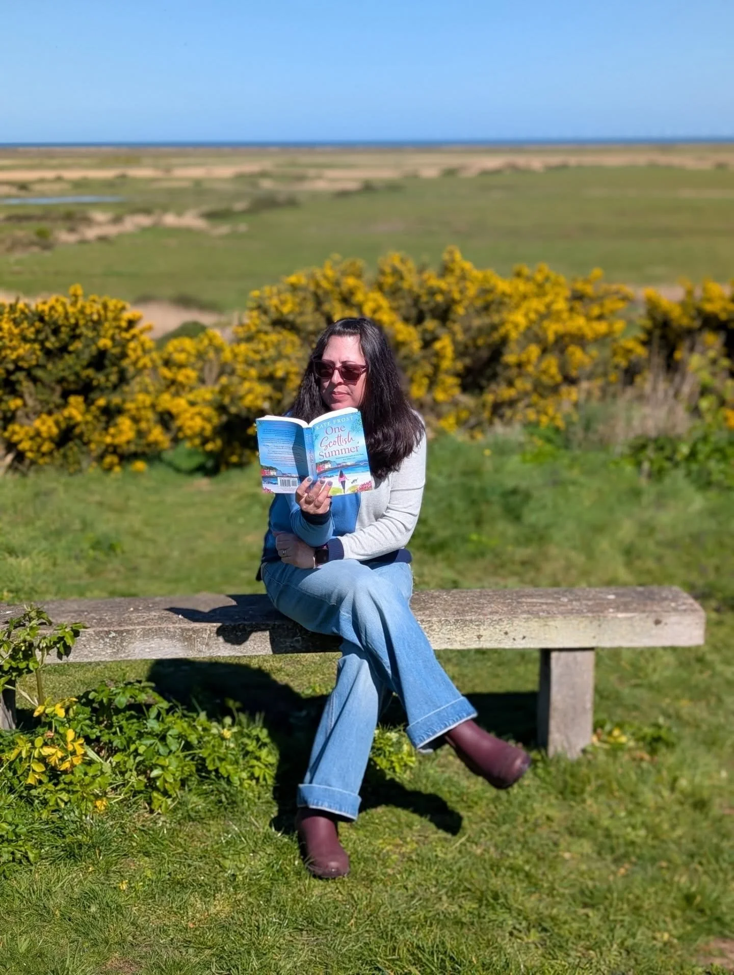 There's lots about Norfolk in spring that reminds me of our holiday to the Isle of Mull in April last year with the vibrant yellow gorse decorating the landscape and epic views of the countryside and sea. Instead of white tailed eagles soaring overhe