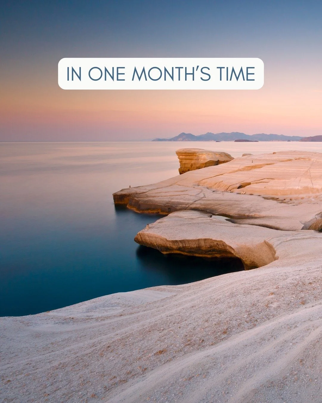 One month to go! 

#milosgreece #amwriting #bookresearchtrip #booksettinginspiration #writinglife