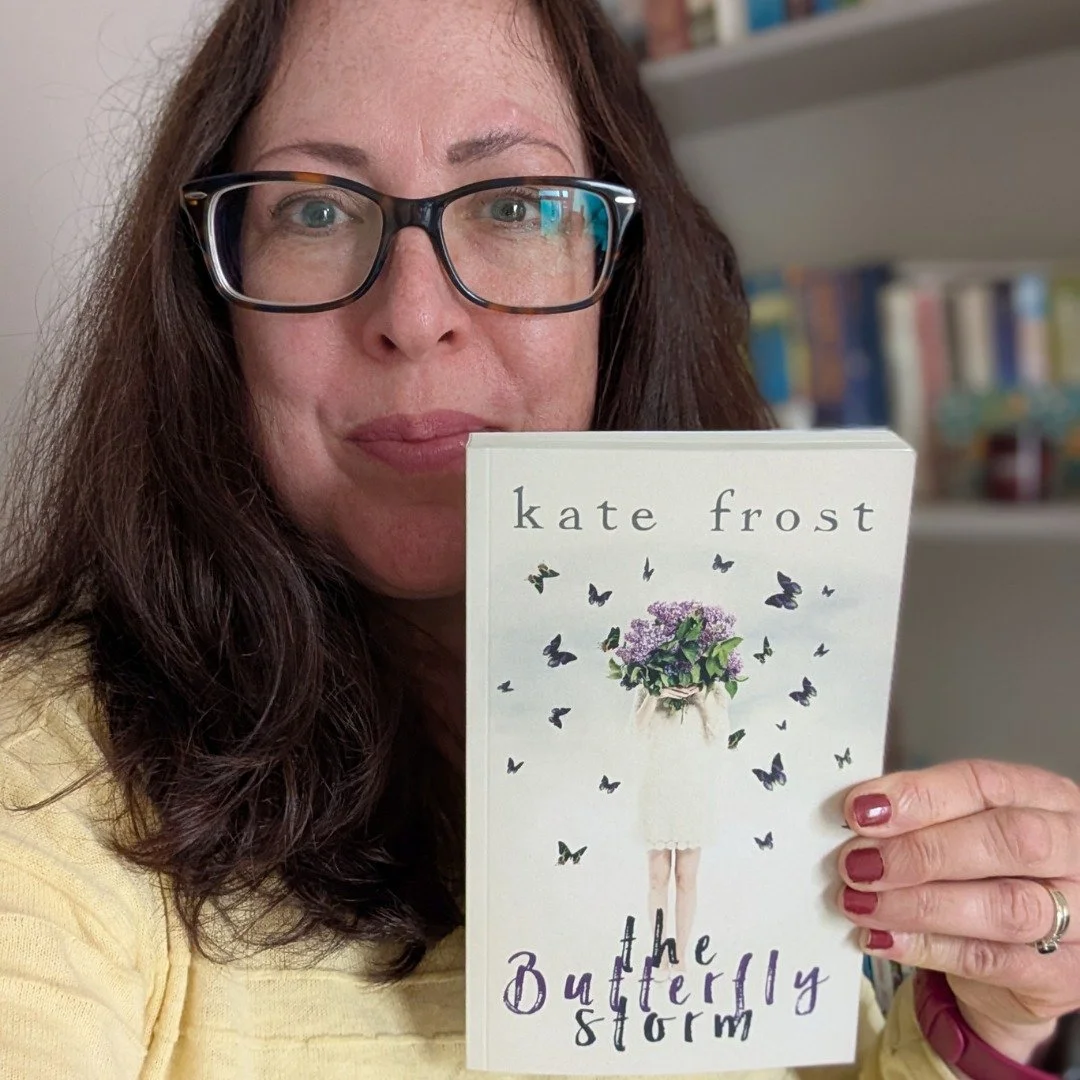 My debut book The Butterfly Storm is a teenager! I self-published it 13 years ago and earlier this year my 20th book was published. What a journey it's been and this book will always hold a special place in my heart. It's set in two of my favourite p