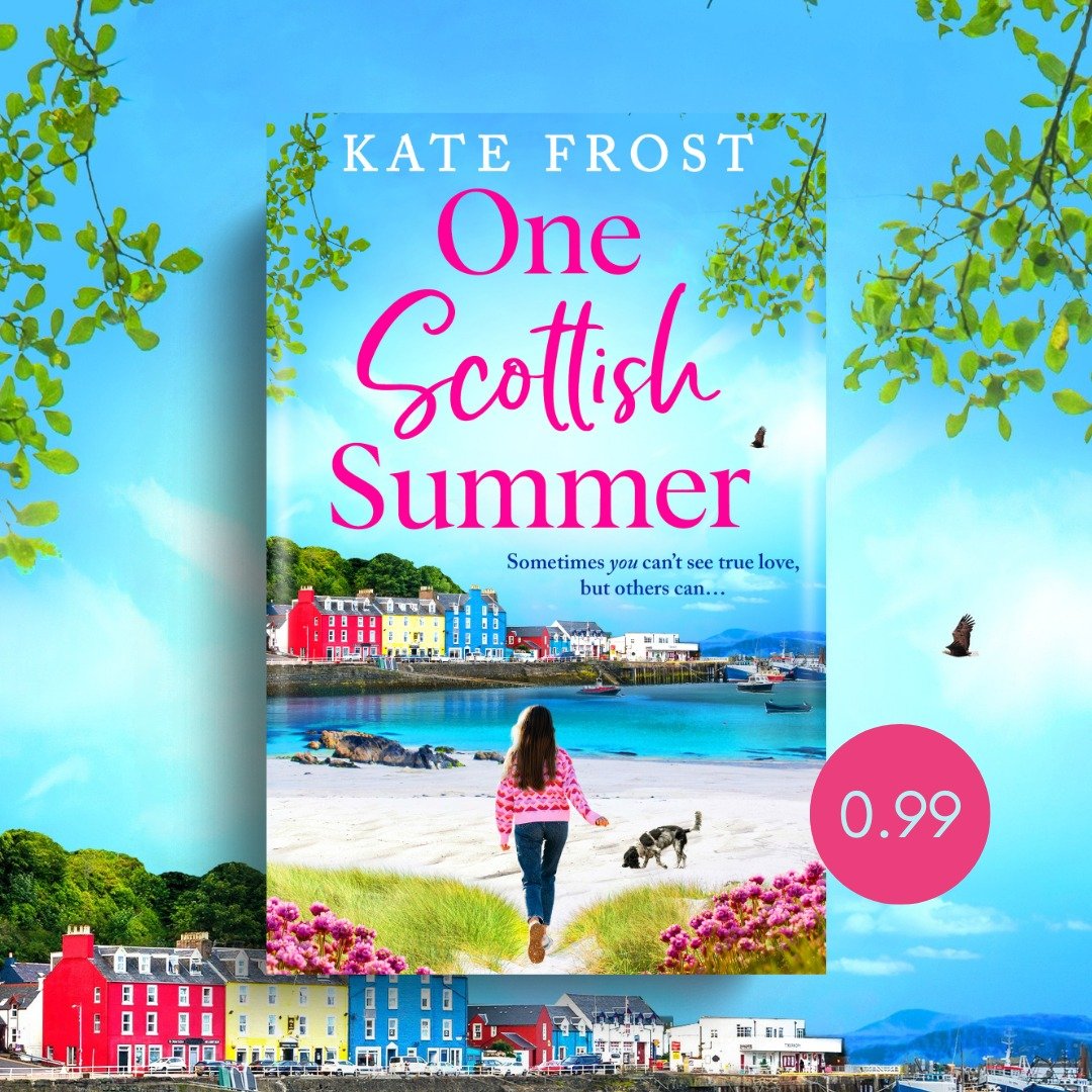 'This is a wonderful book about love, friendship and coming to know oneself. These characters are wonderfully written and I loved every page!' ⭐⭐⭐⭐⭐

One Scottish Summer is a Bookbub deal today and just 0.99 in the UK, Australia and Canada, plus it's