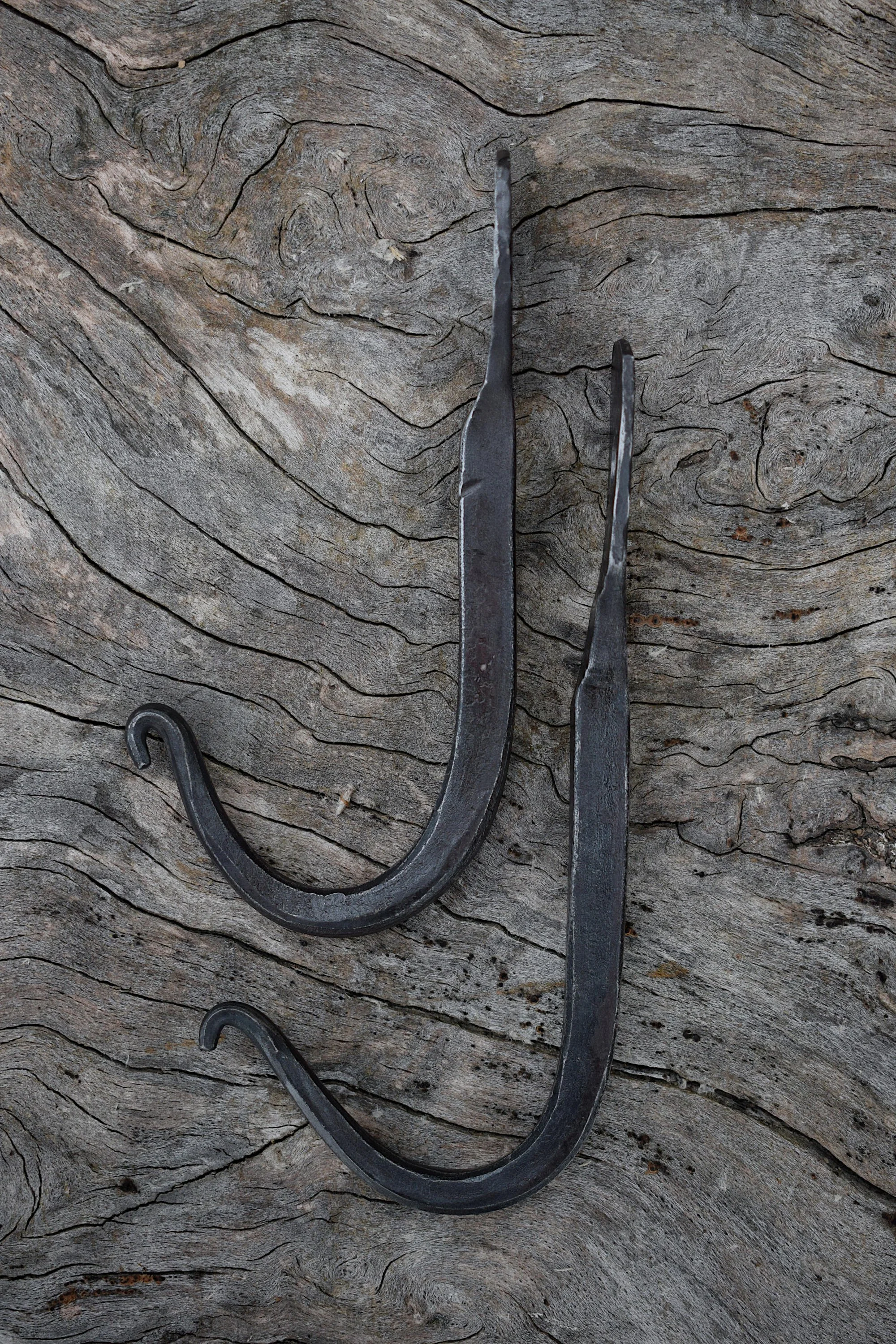 Rustic coat hooks marvyn eibner bladesmith blacksmith jeweller