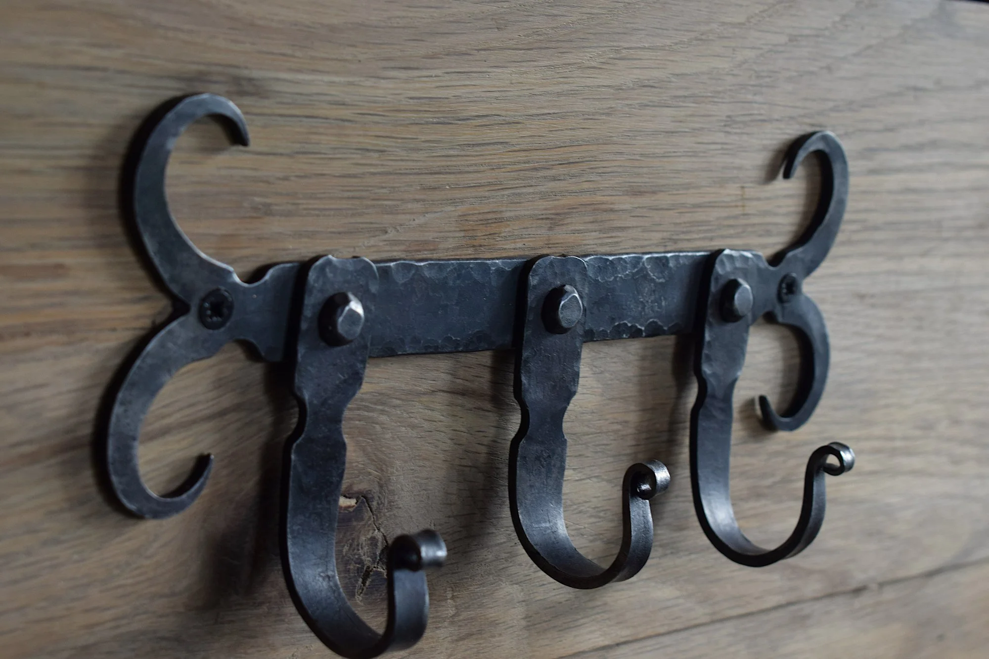 Coat rack — Marvyn Eibner | Handmade Kitchen Knives & Blacksmithing ...