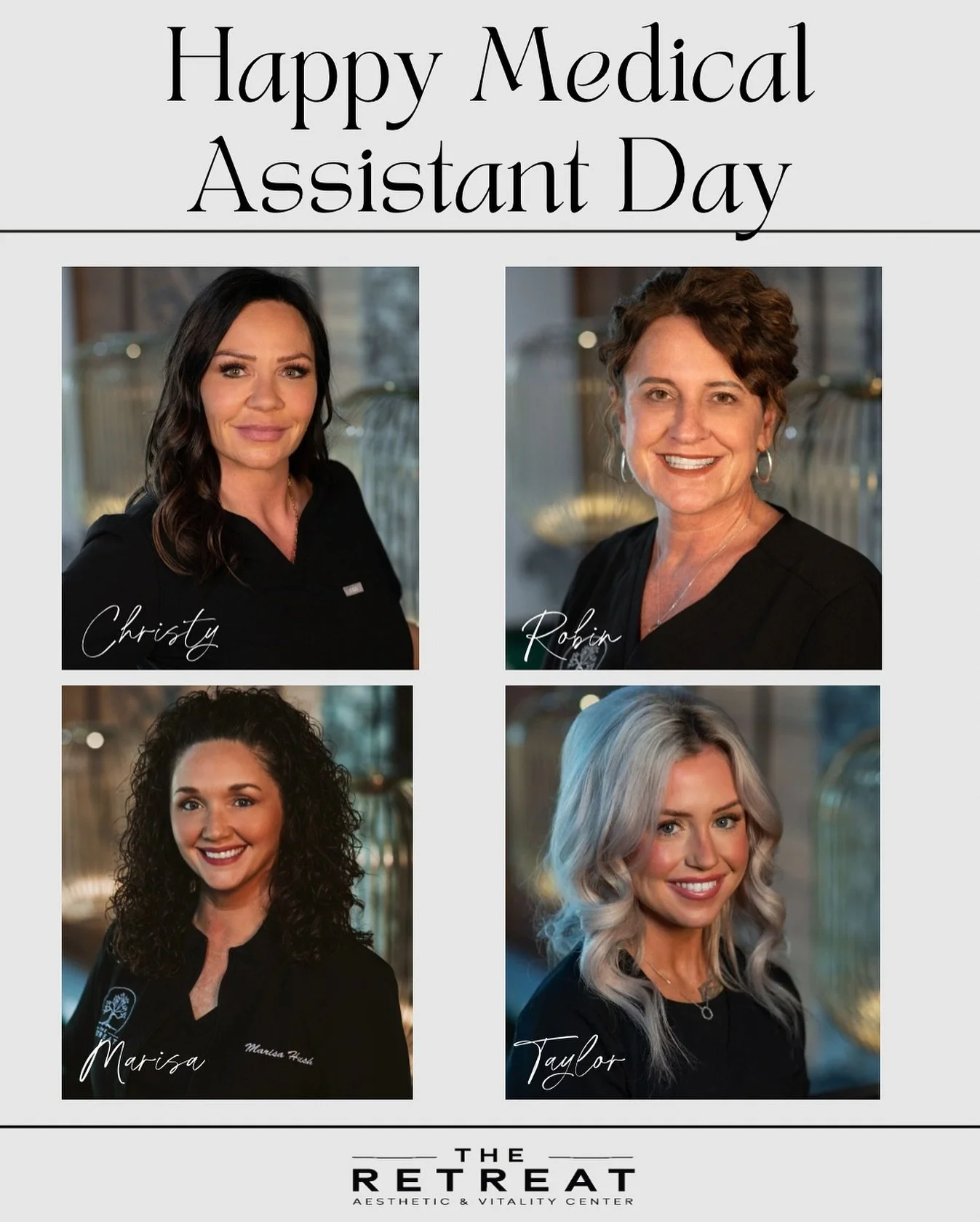 Today we celebrate the incredible women who keep The Retreat running with precision, compassion, and care.
Their knowledge, warmth, and dedication elevate every patient experience and ensure each visit reflects our highest standards of excellence.
J
