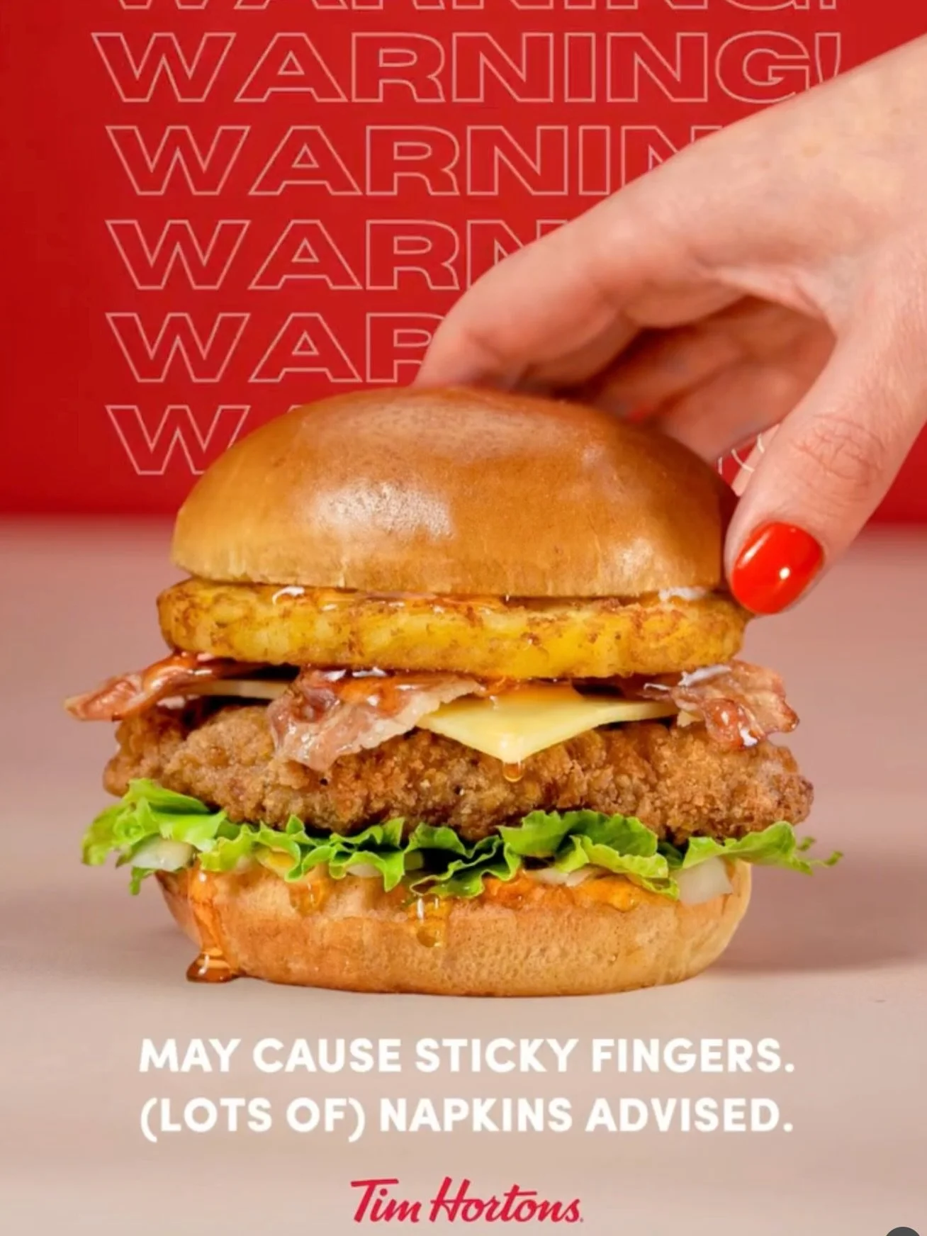 Great seeing our Tim Hortons photos in real life 😍#foodphotography