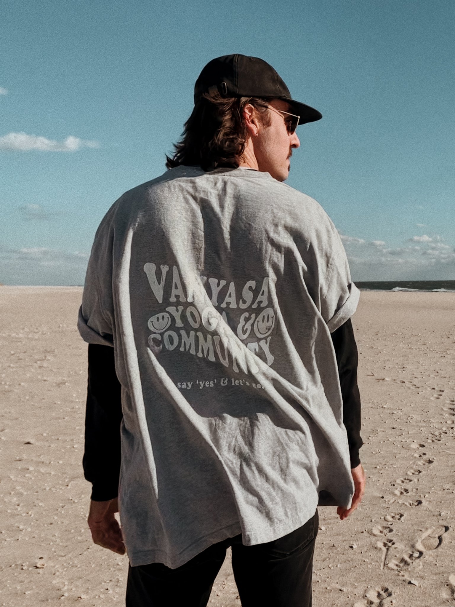 Light Gray Vanyasa Tee