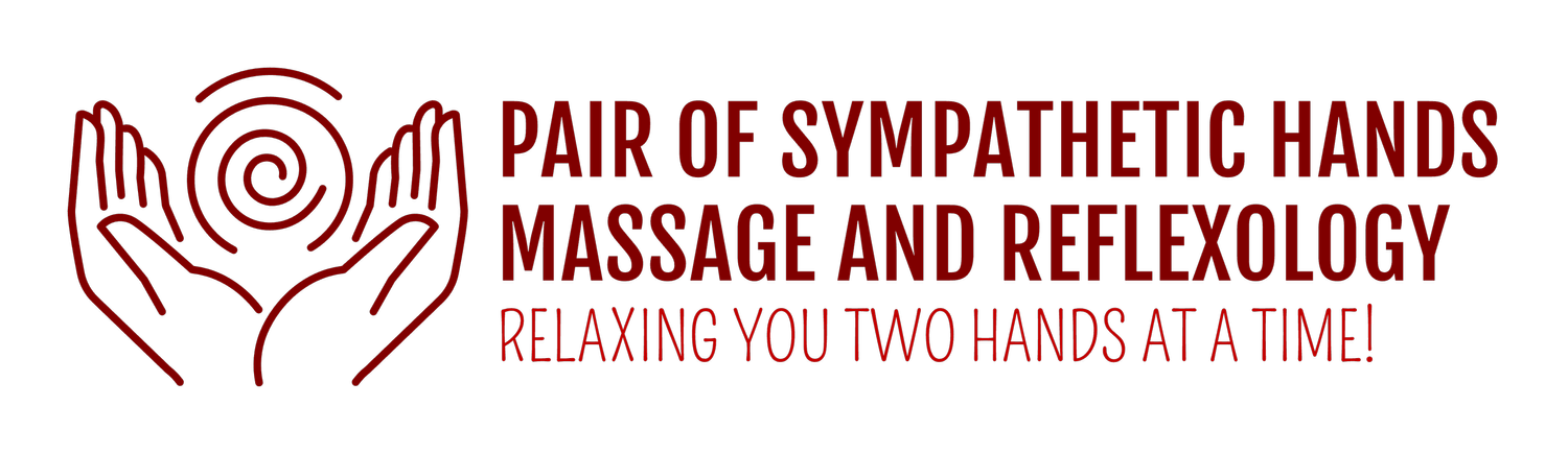 Pair of Sympathetic Hands  Massage and Reflexology