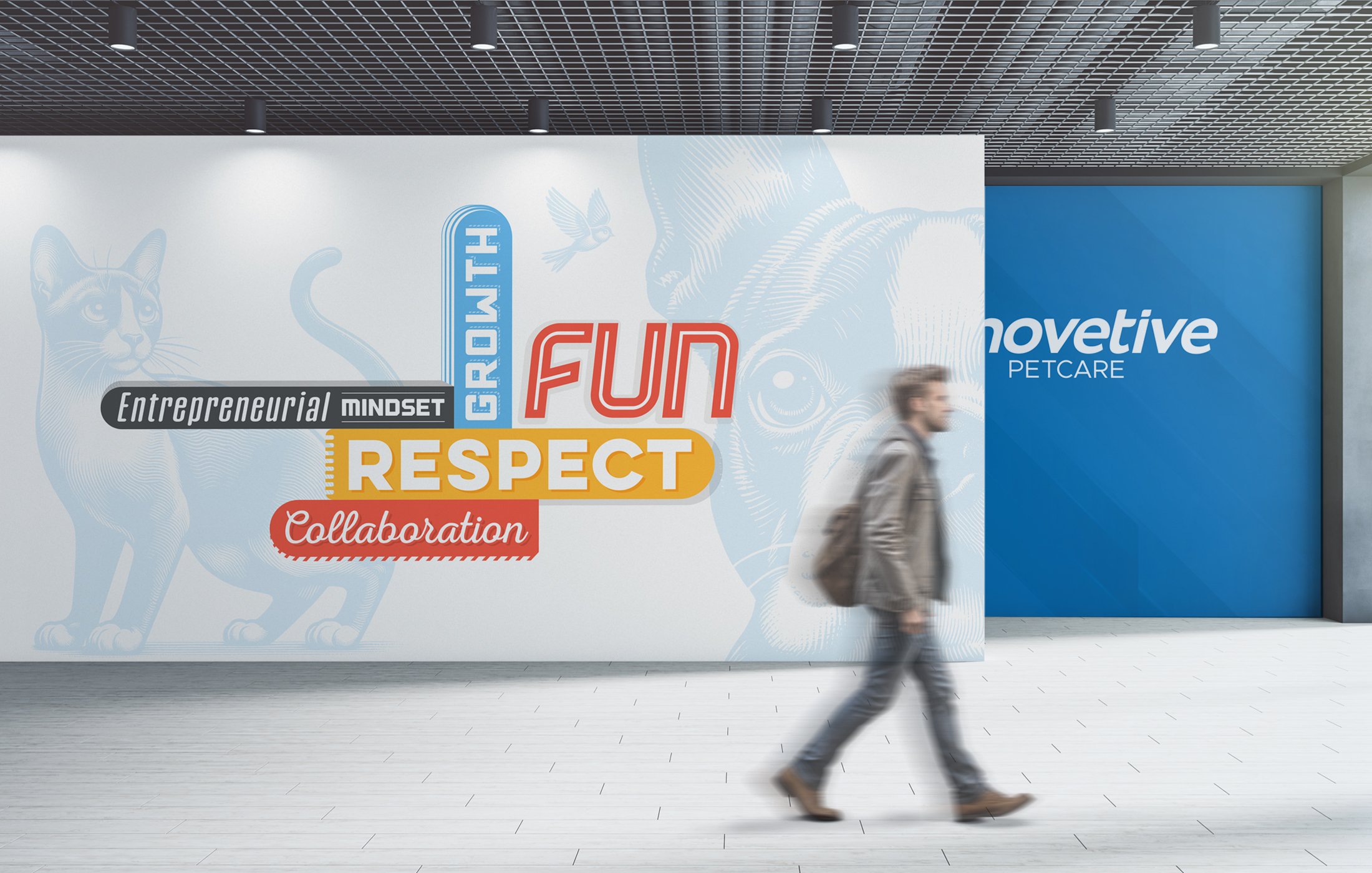 Innovetive Petcare Wall Mural