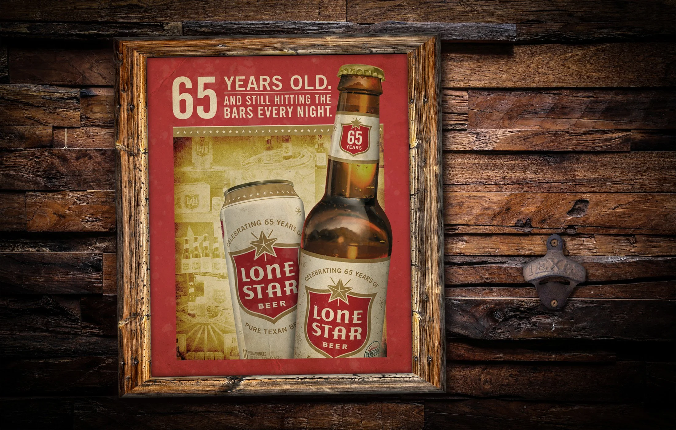 Lone Star Beer "65 Year Celebration"