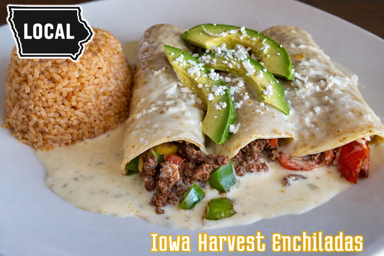 Fiesta Iowa Harvest Enchiladas