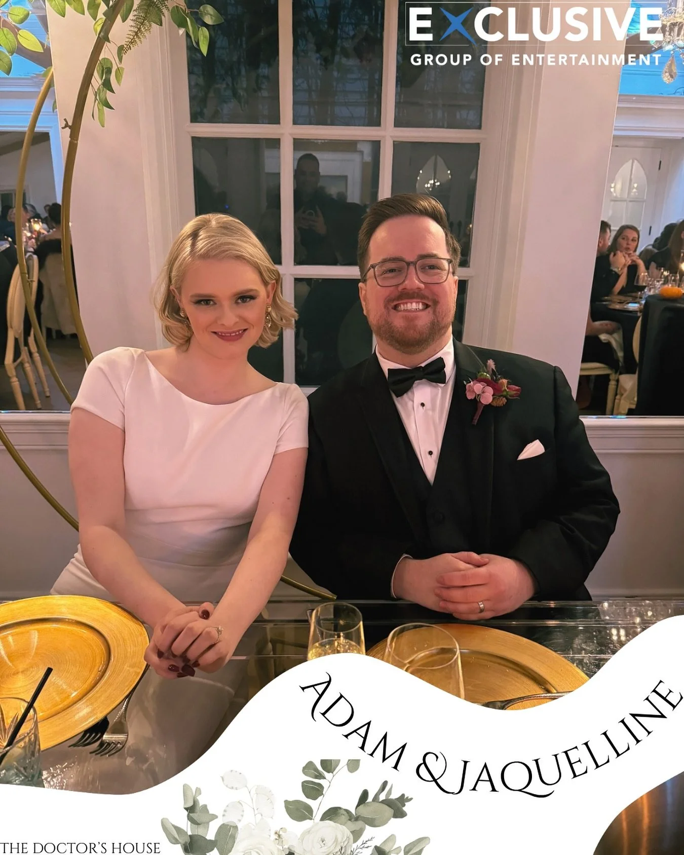 Massive congratulations to Adam &amp; Jaquelline on a breathtaking wedding and ceremony! Absolutely beautiful wedding! We wish you a lifetime of loving memories, and thank you for trusting us on your most special day.
@thedoctorshouse 
#weddingday 
#