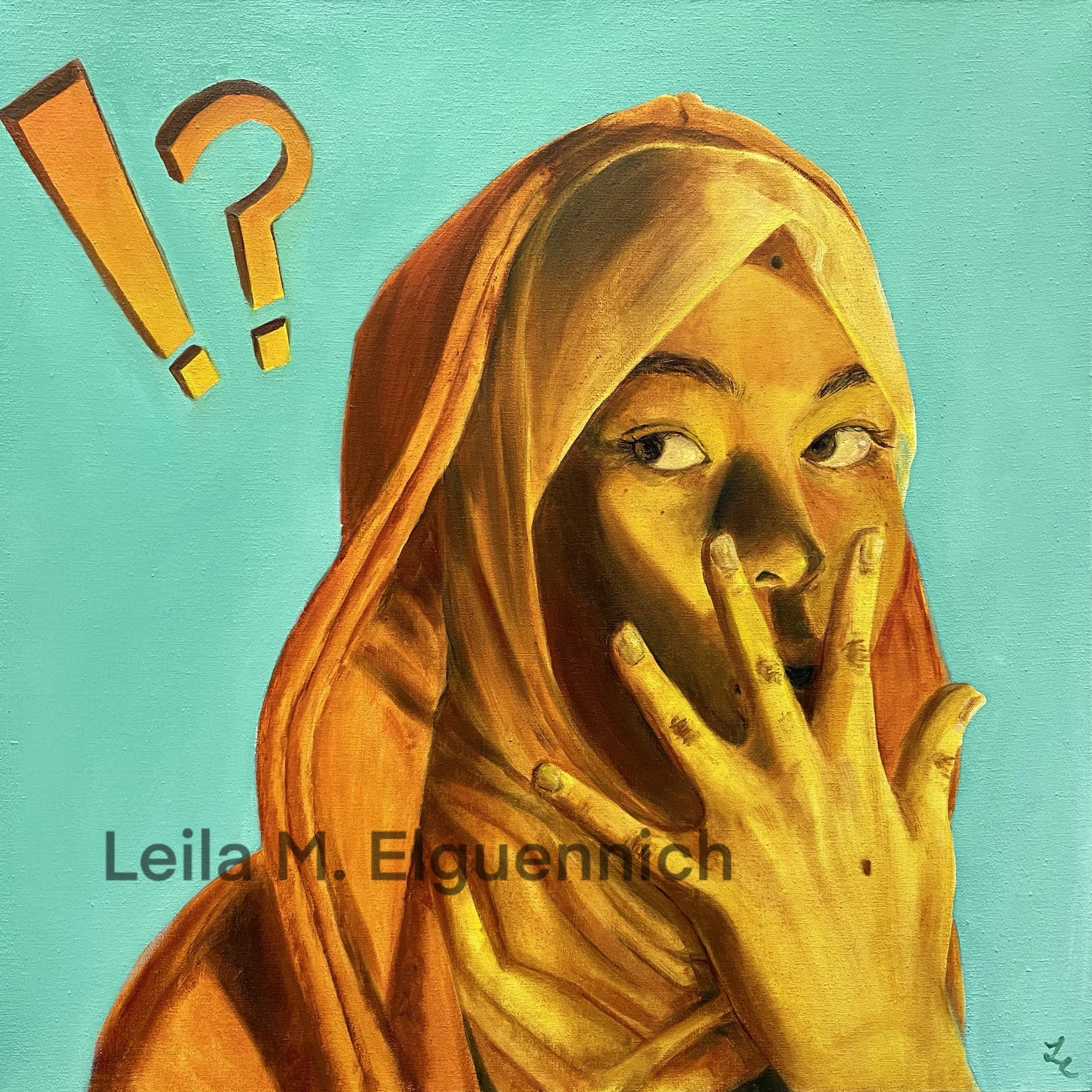 Self Portrait 28"x28" 2023